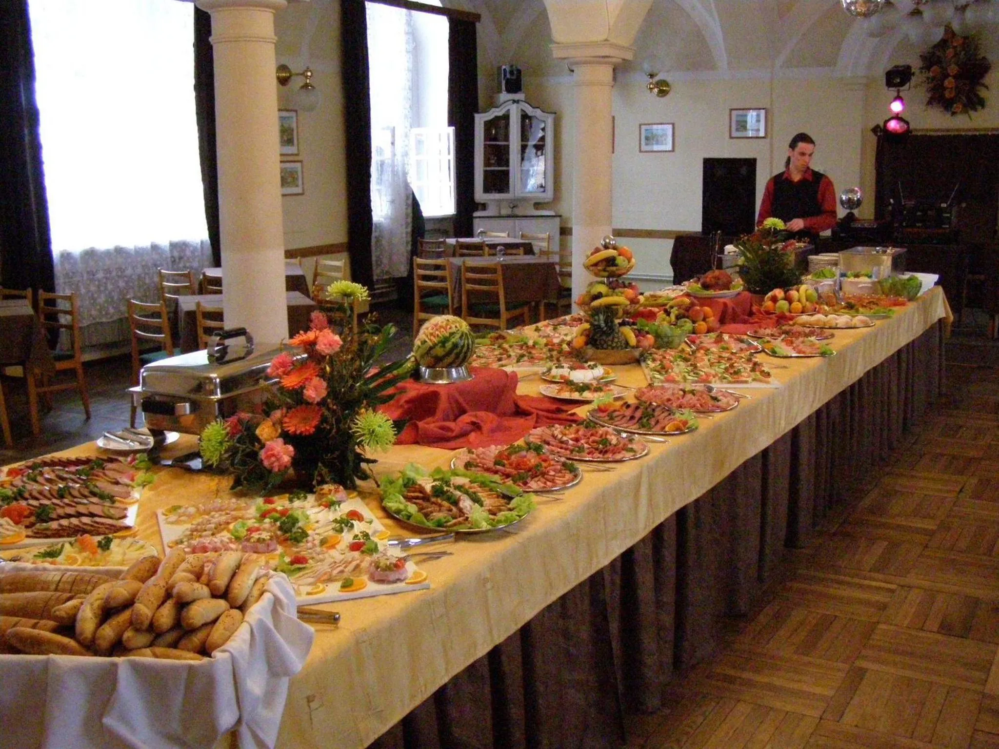 Food and drinks in Hotel Morava
