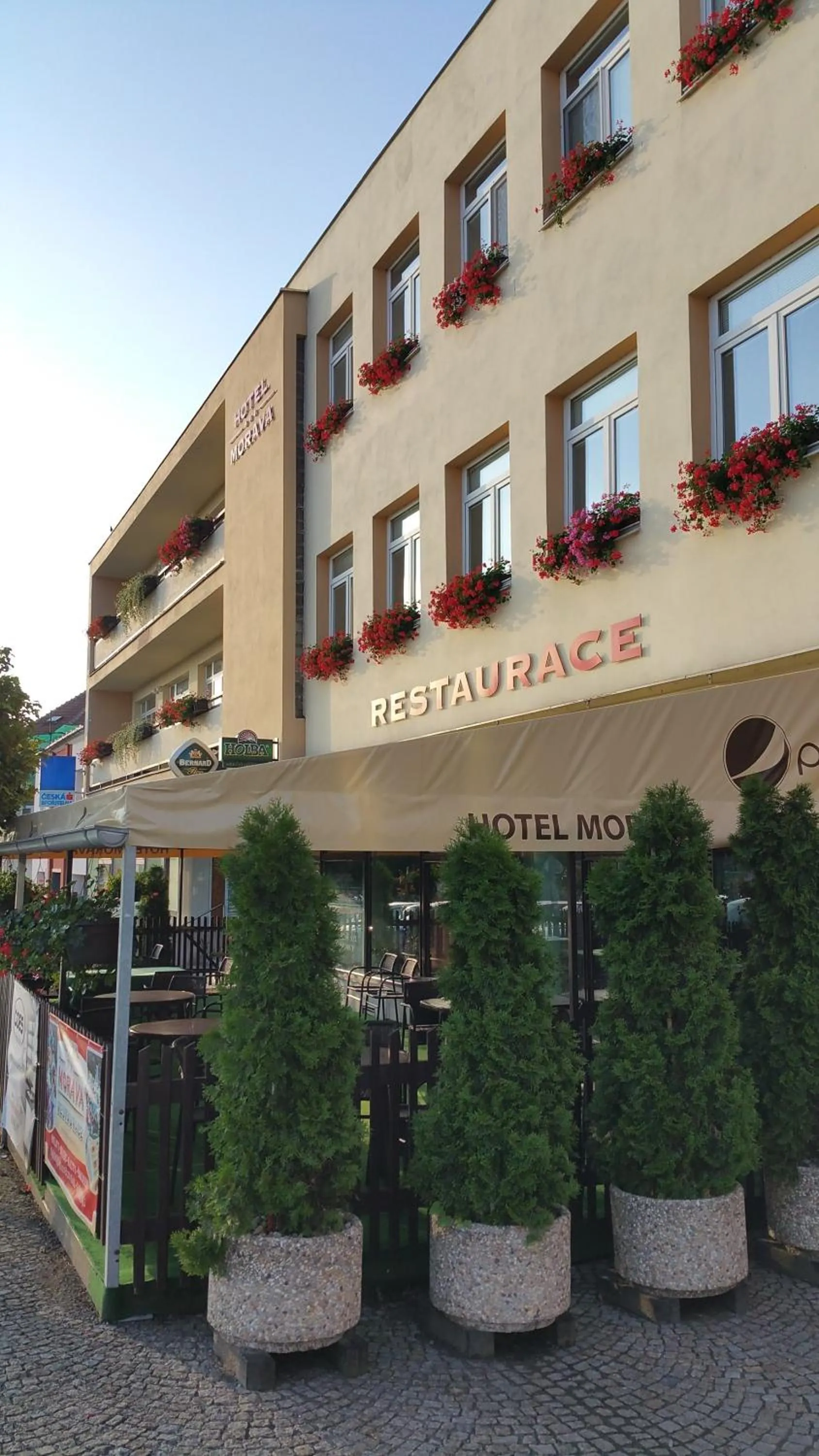 Property building in Hotel Morava