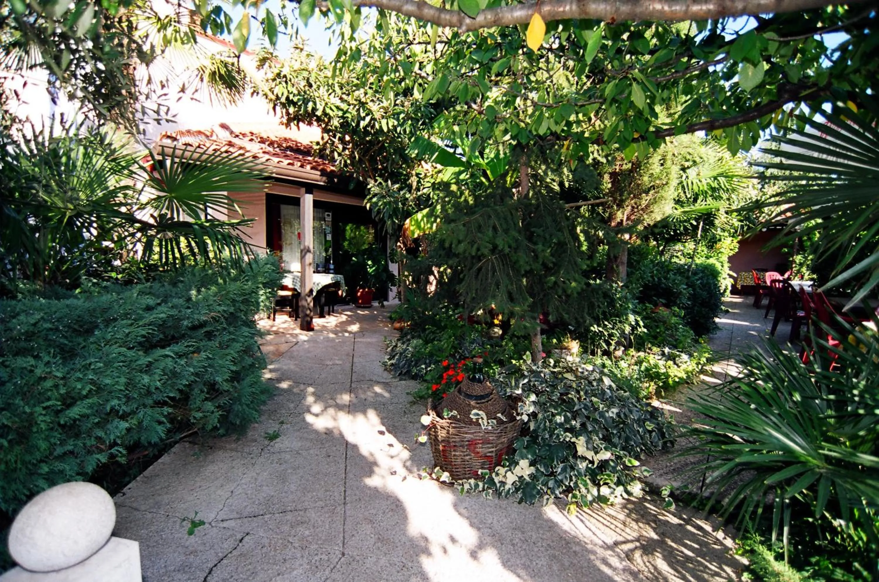 Patio in Hotel Makin