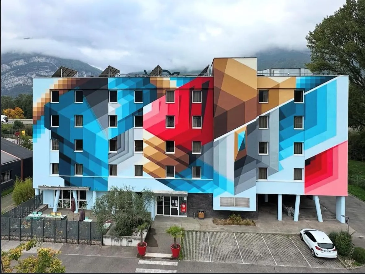 Facade/entrance in Ekho Hotel Grenoble Nord Saint Egrève