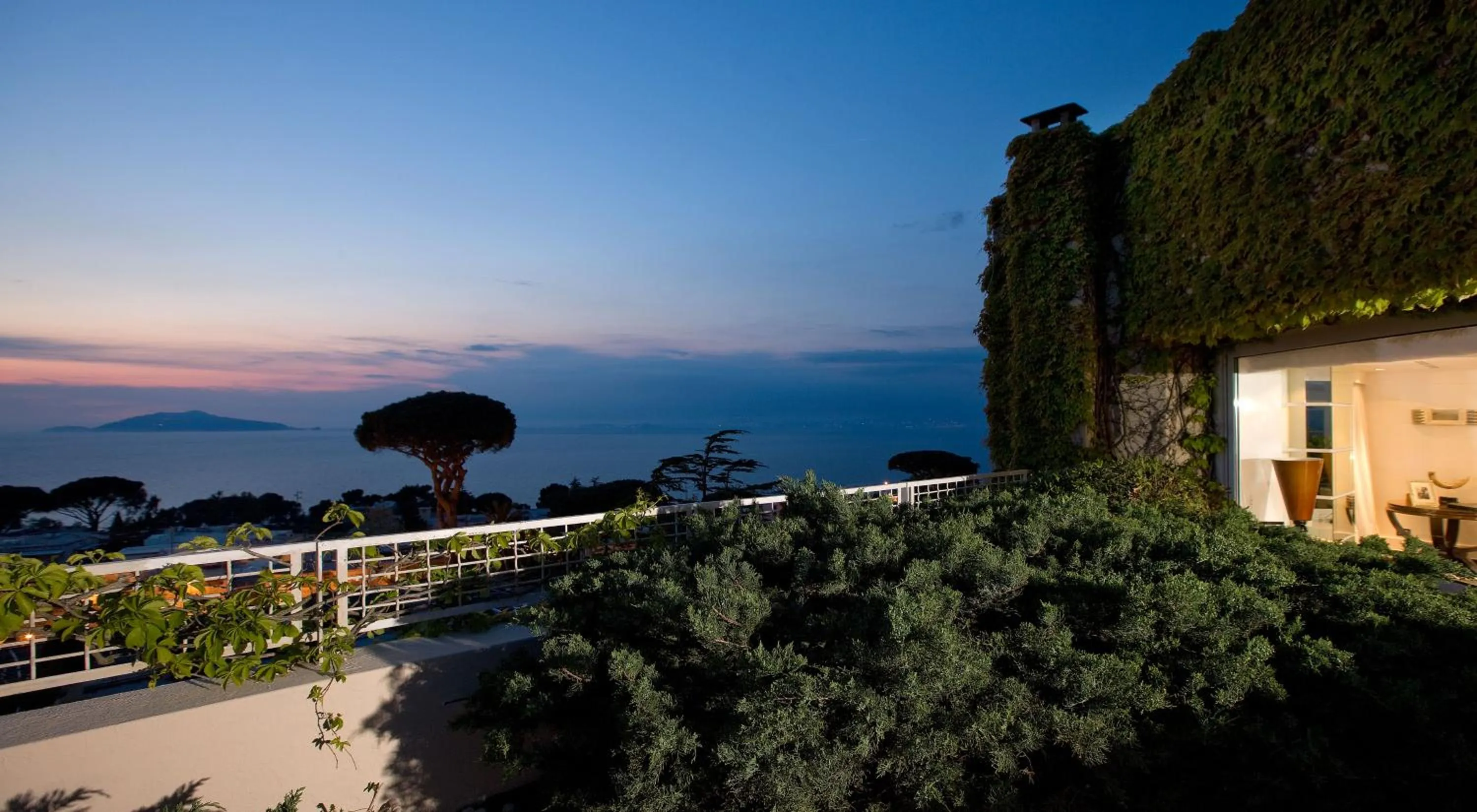 View (from property/room) in Jumeirah Capri Palace