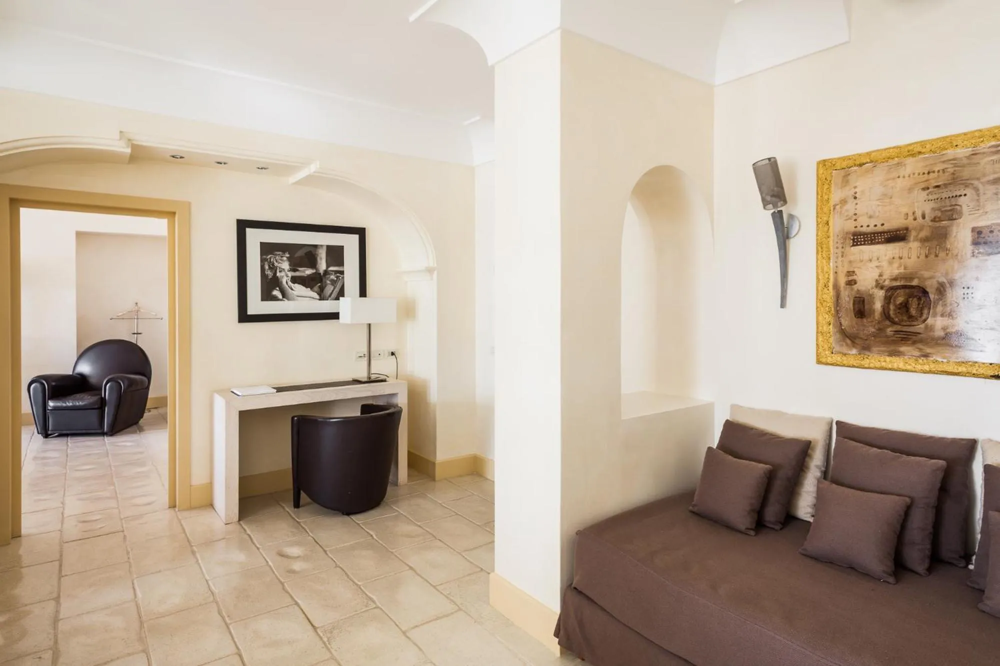 Living room in Jumeirah Capri Palace