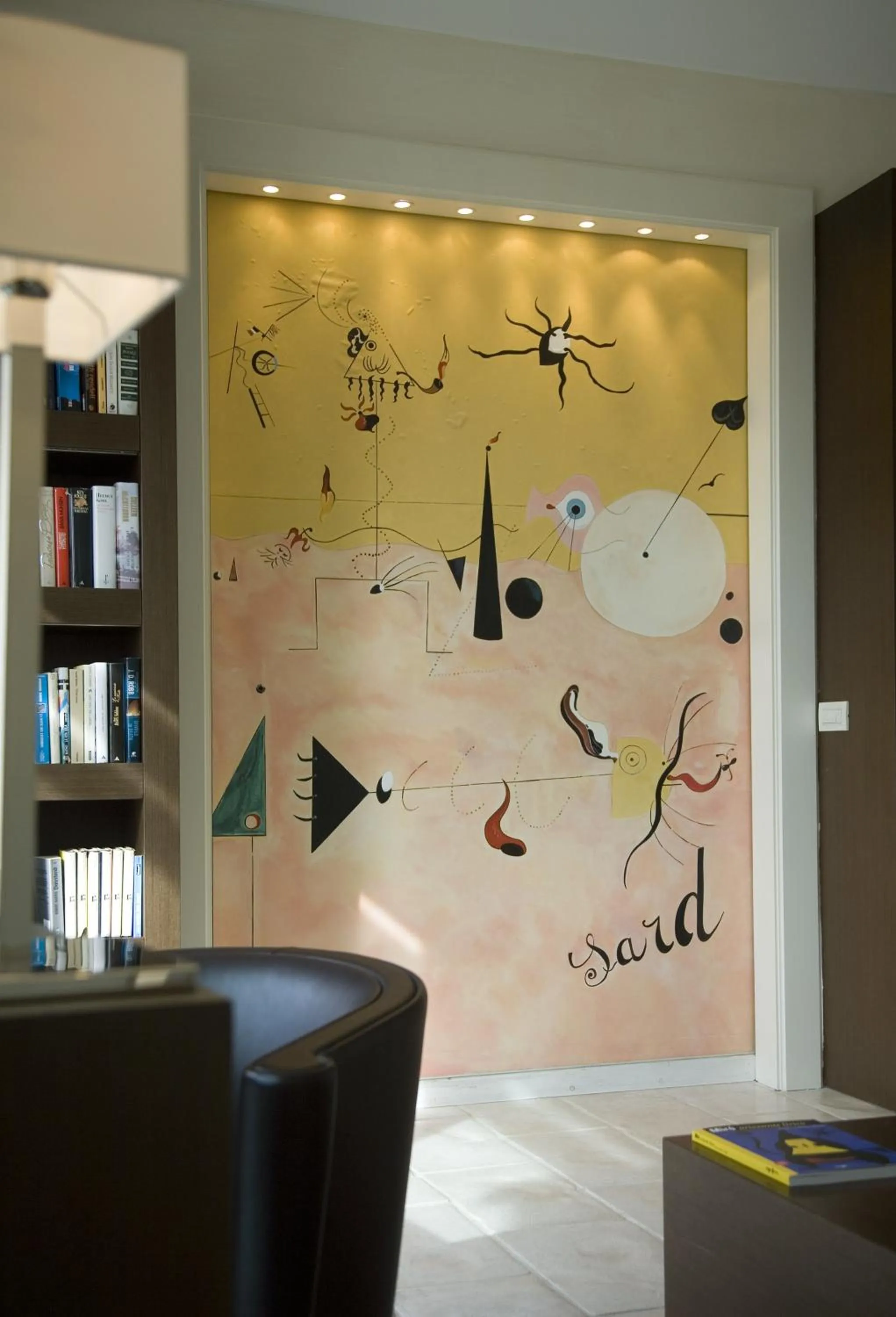 Decorative detail in Jumeirah Capri Palace