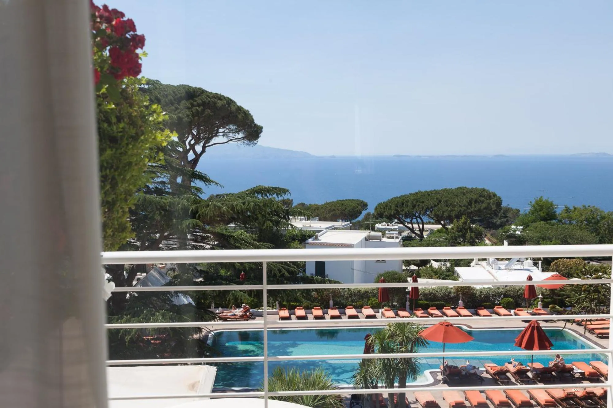 View (from property/room) in Jumeirah Capri Palace