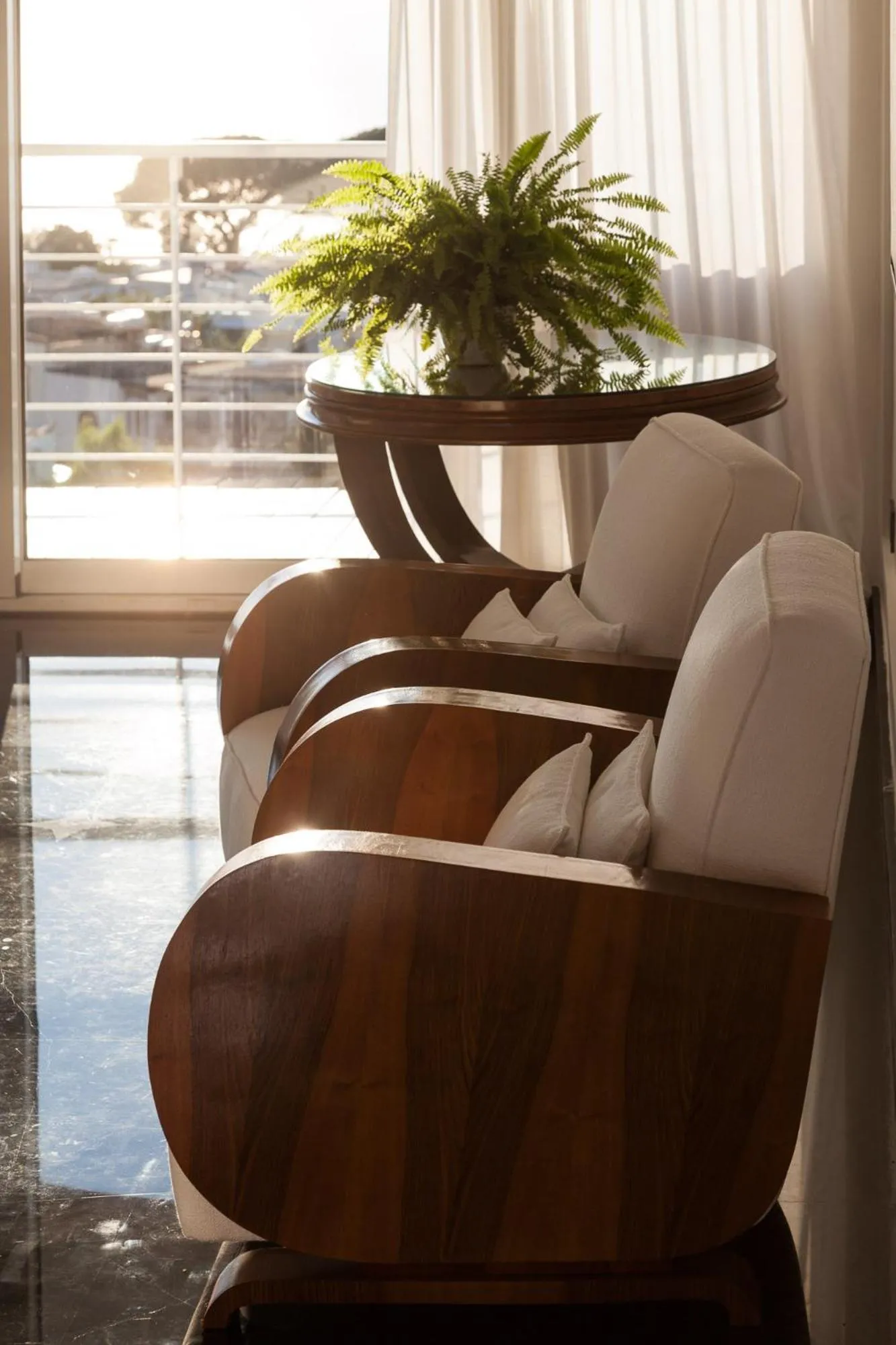 Living room in Jumeirah Capri Palace