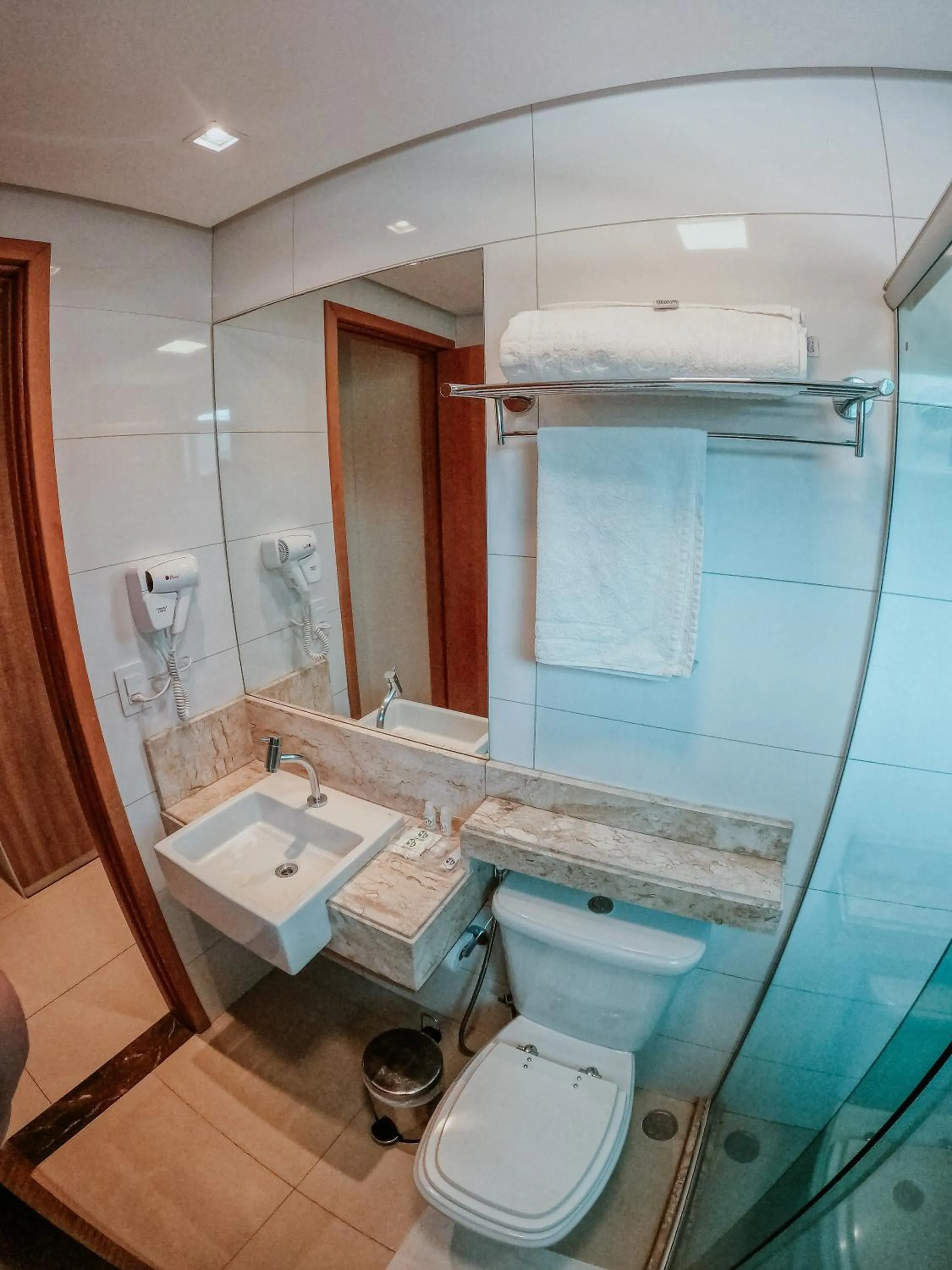 Shower in Hotel do Sertão