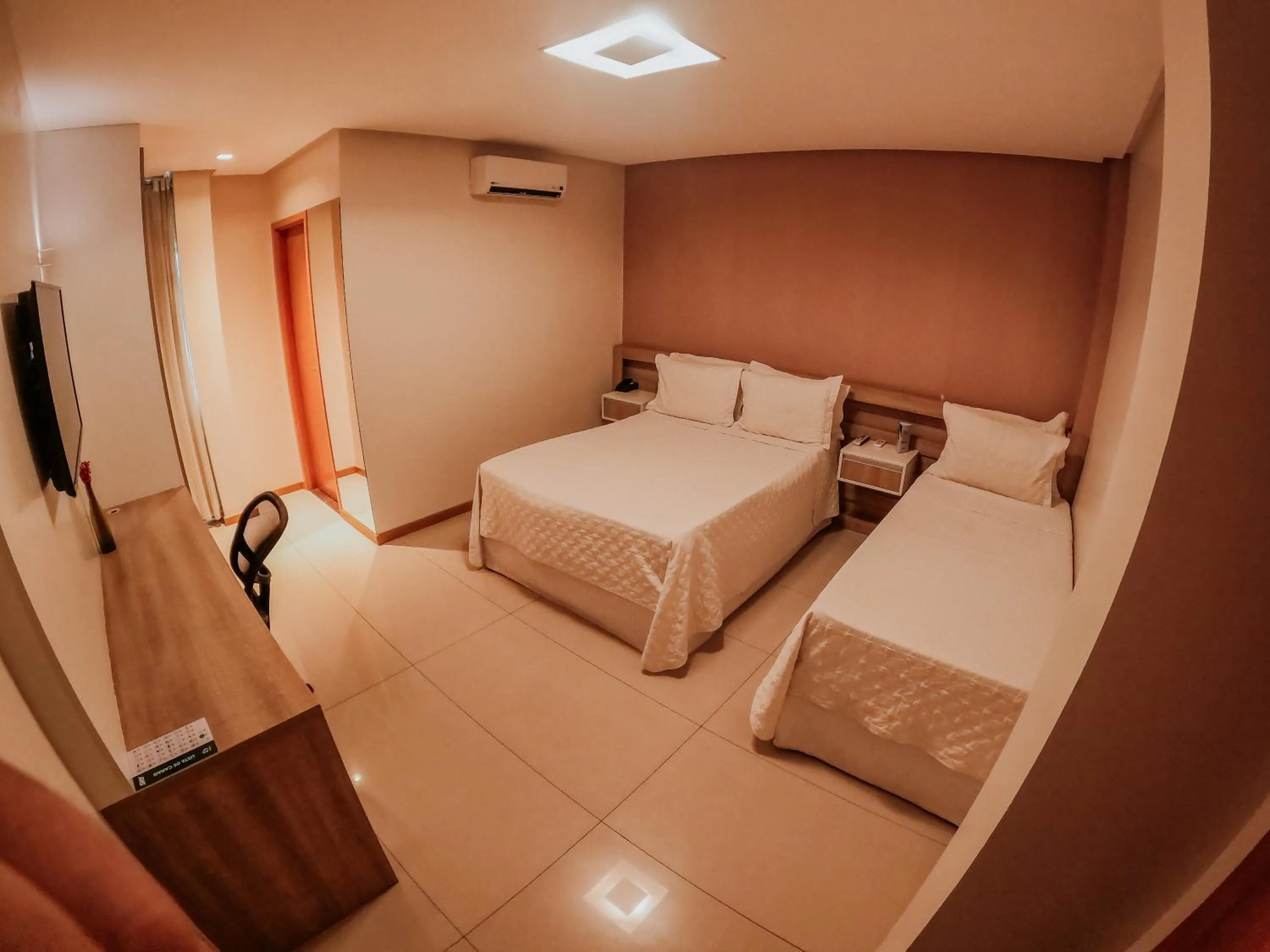 Bed in Hotel do Sertão