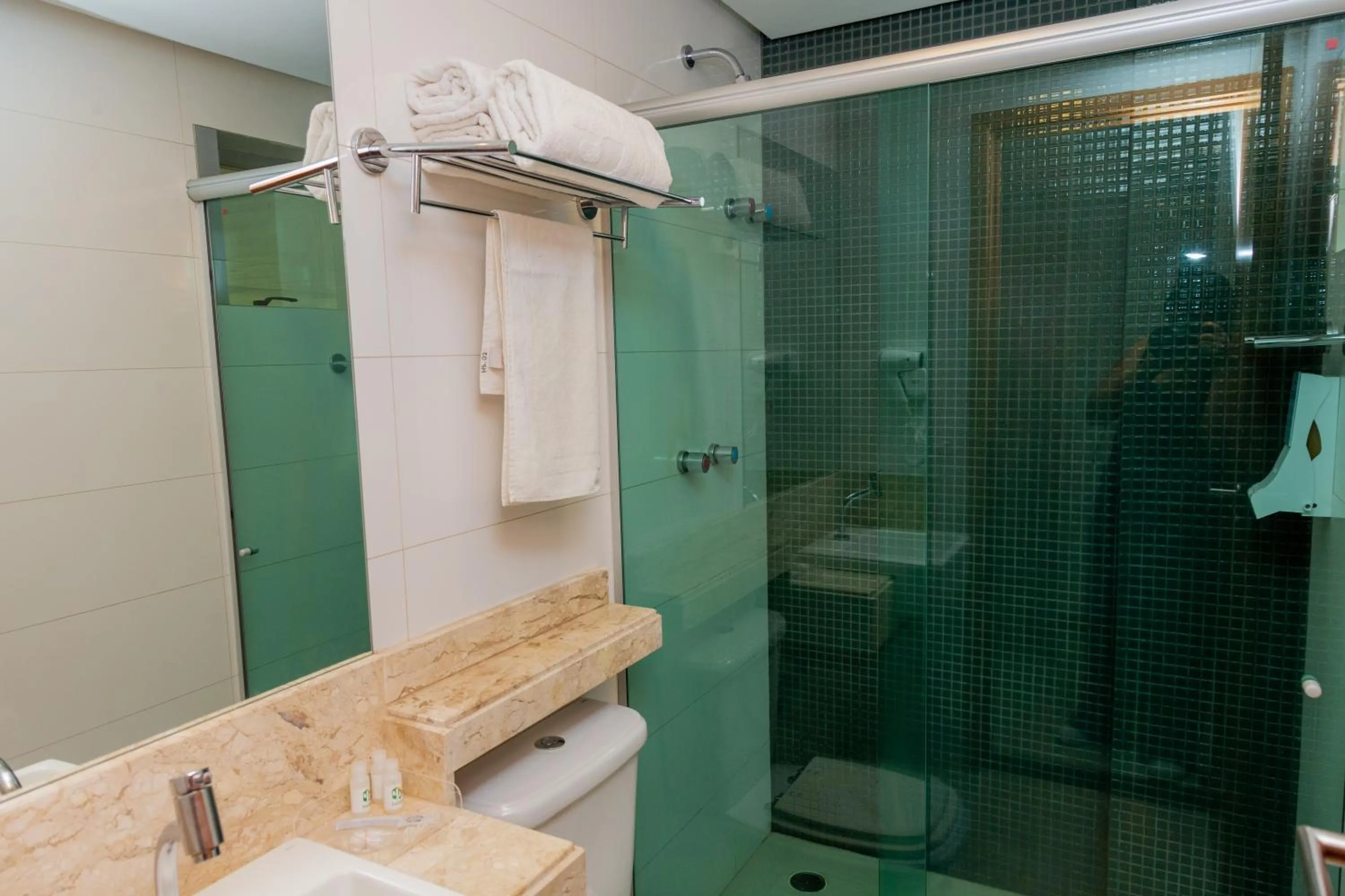 Shower in Hotel do Sertão