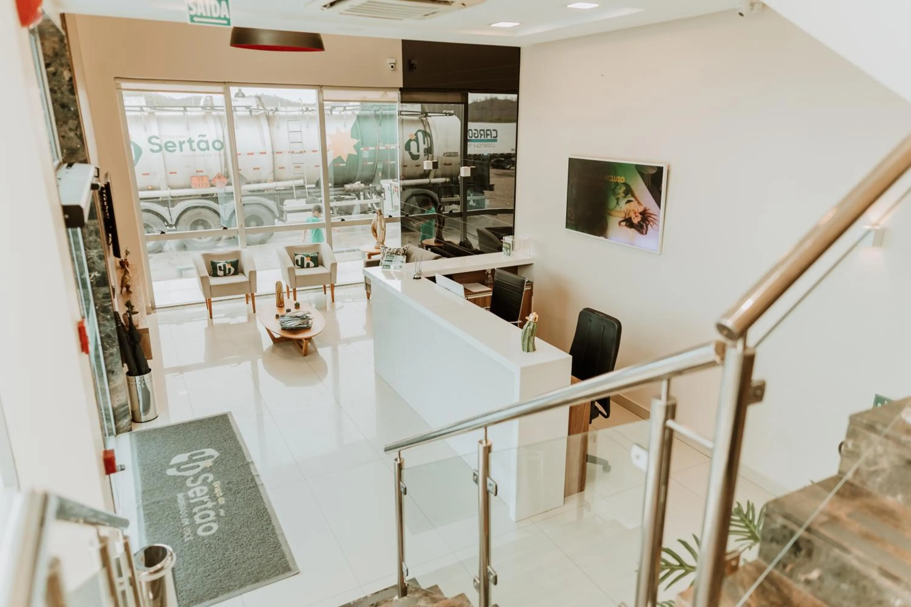 Lobby or reception in Hotel do Sertão