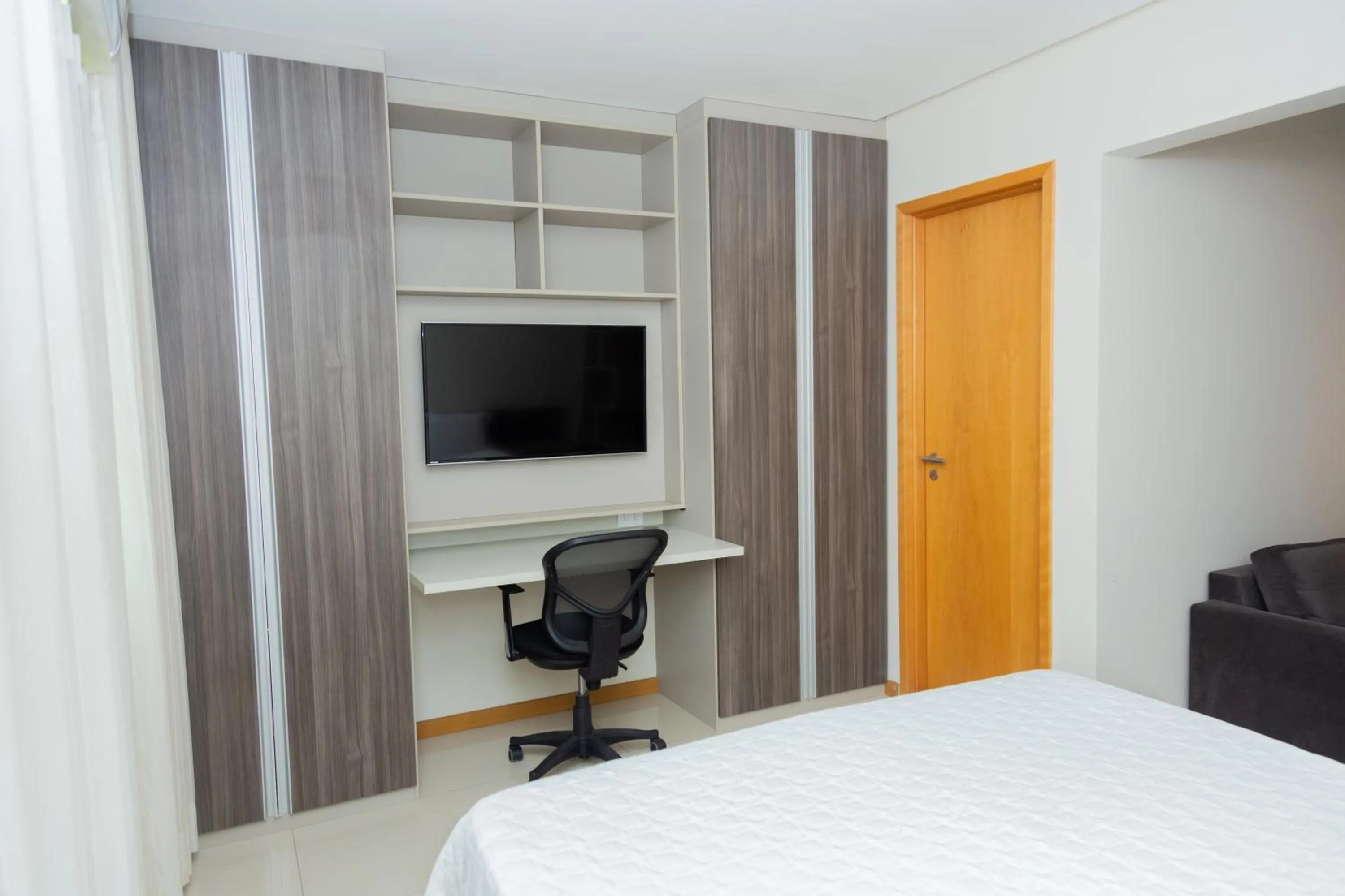 TV and multimedia, Bed in Hotel do Sertão