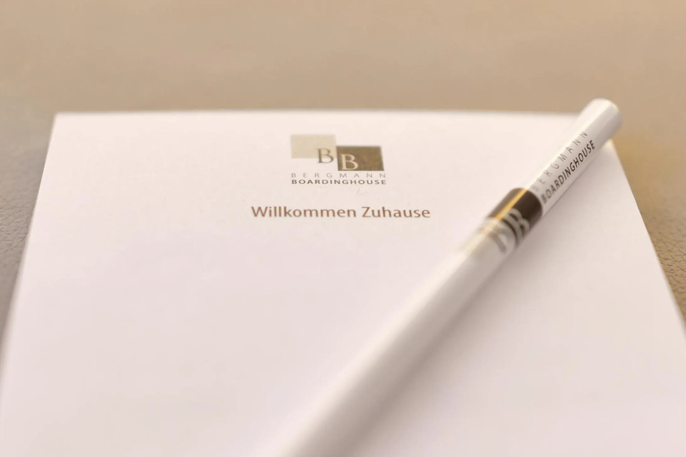 Bed in Bergmann Boardinghouse Osnabrück