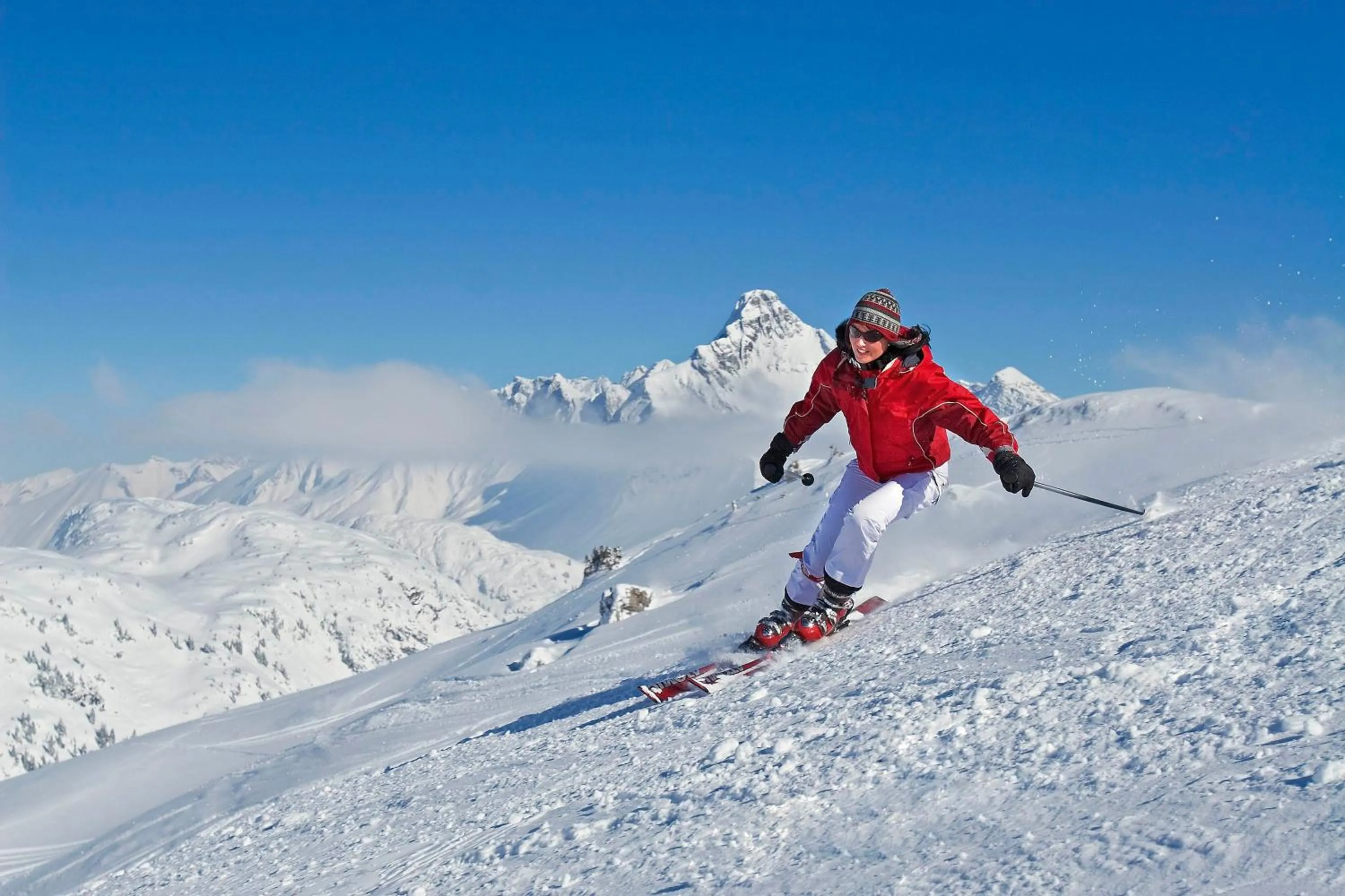 Skiing in Dormio Resort Obertraun