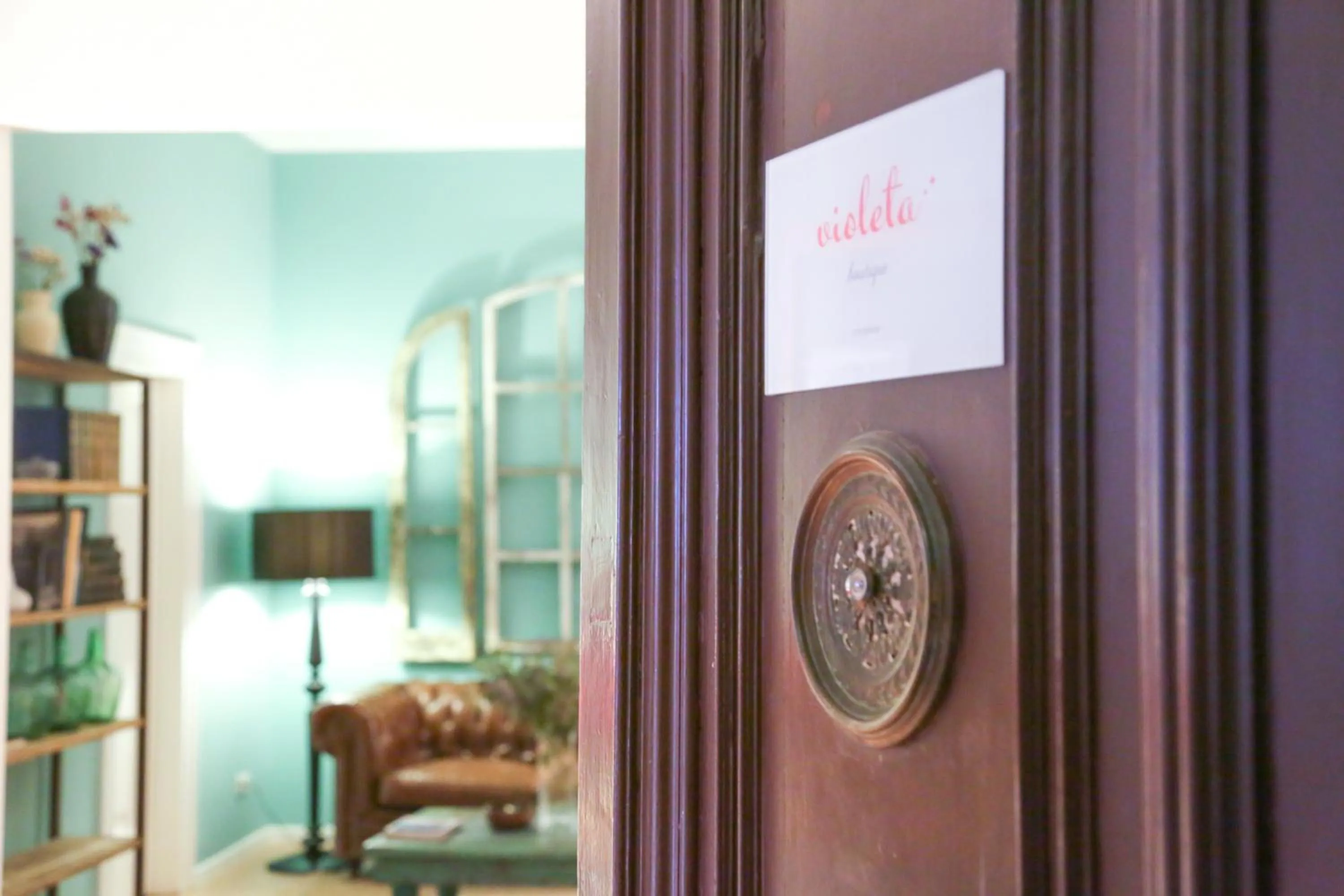 Bed in Violeta Boutique