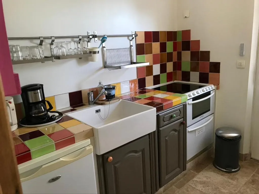Kitchen or kitchenette in Mas de l'Olivette