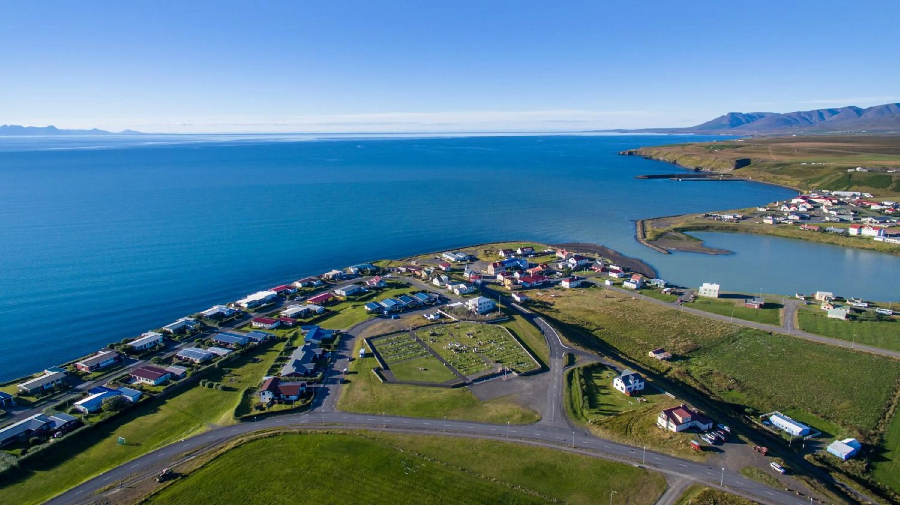 Bird's eye view in Guesthouse Kiljan