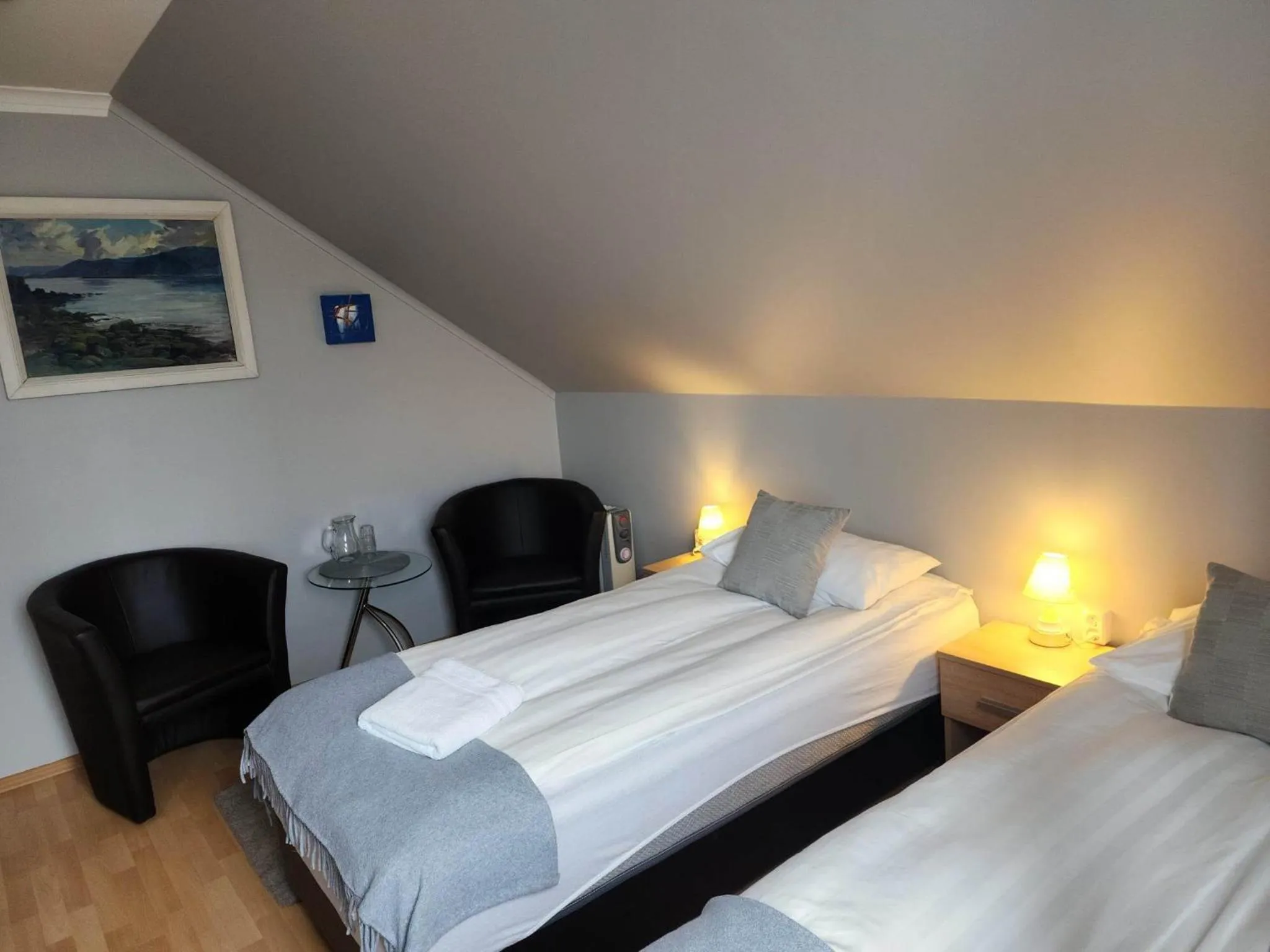 Seating area, Bed in Guesthouse Kiljan