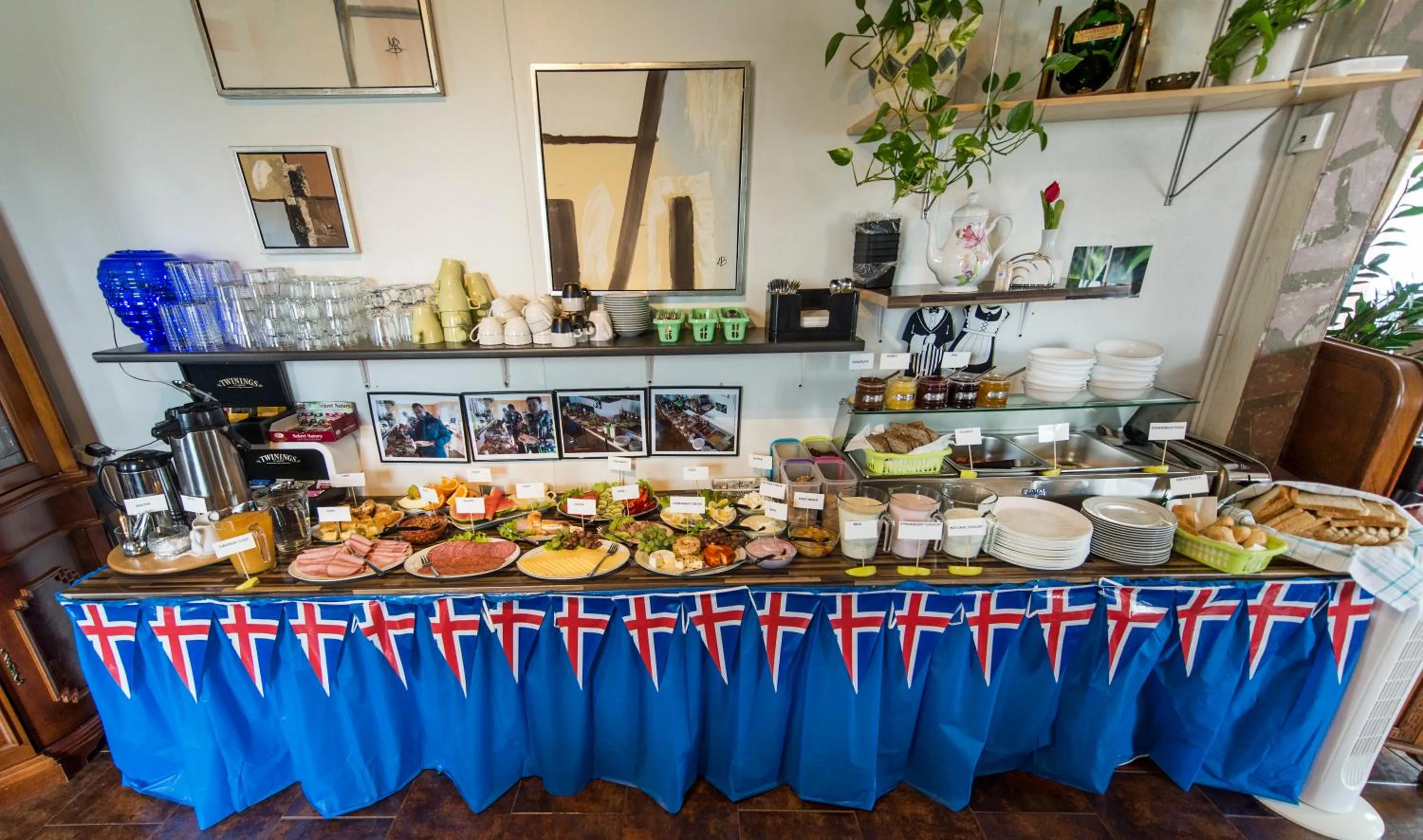 Restaurant/places to eat in Guesthouse Kiljan