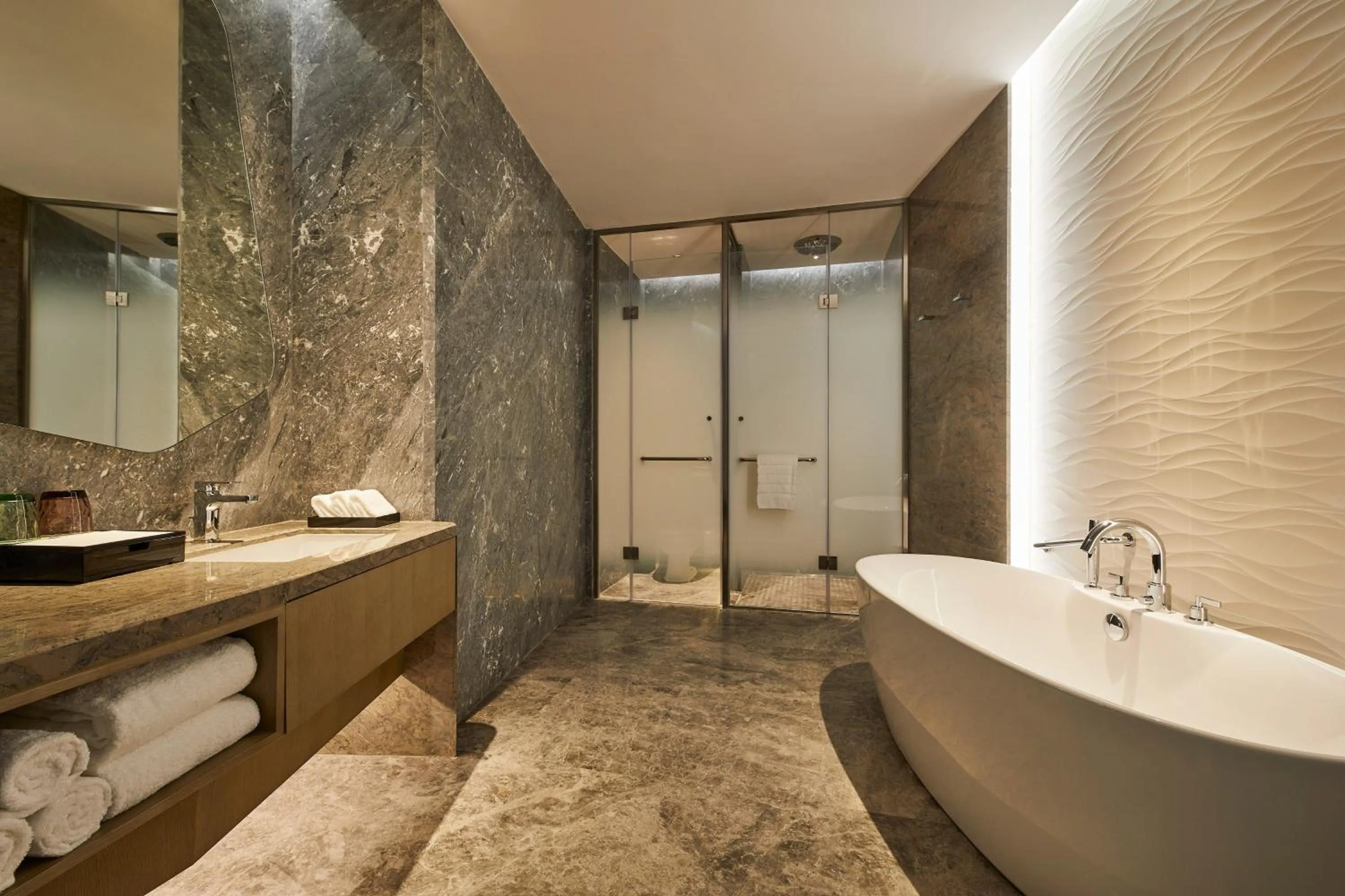 Bathroom in The Westin Qingdao West Coast