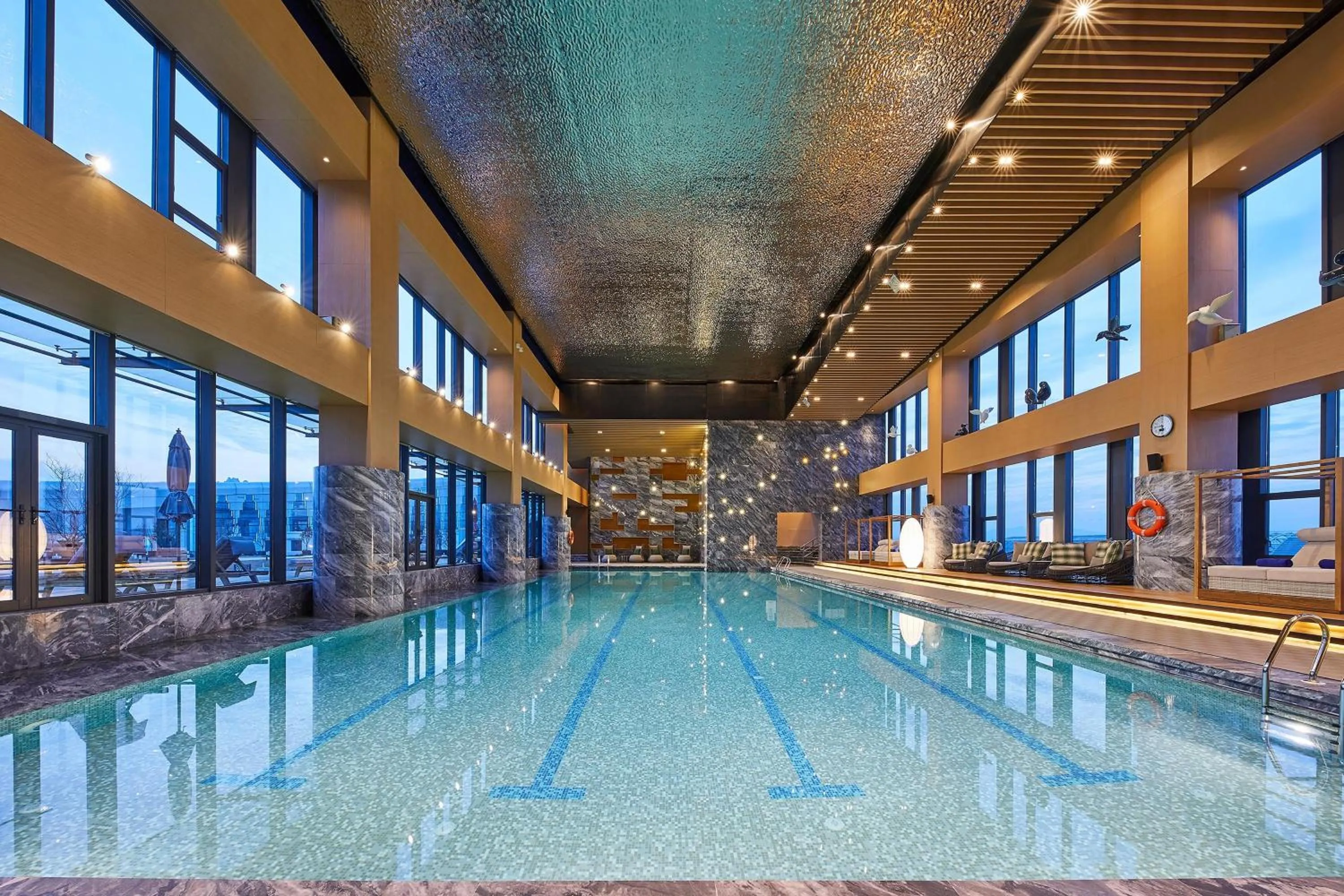 Swimming pool in The Westin Qingdao West Coast