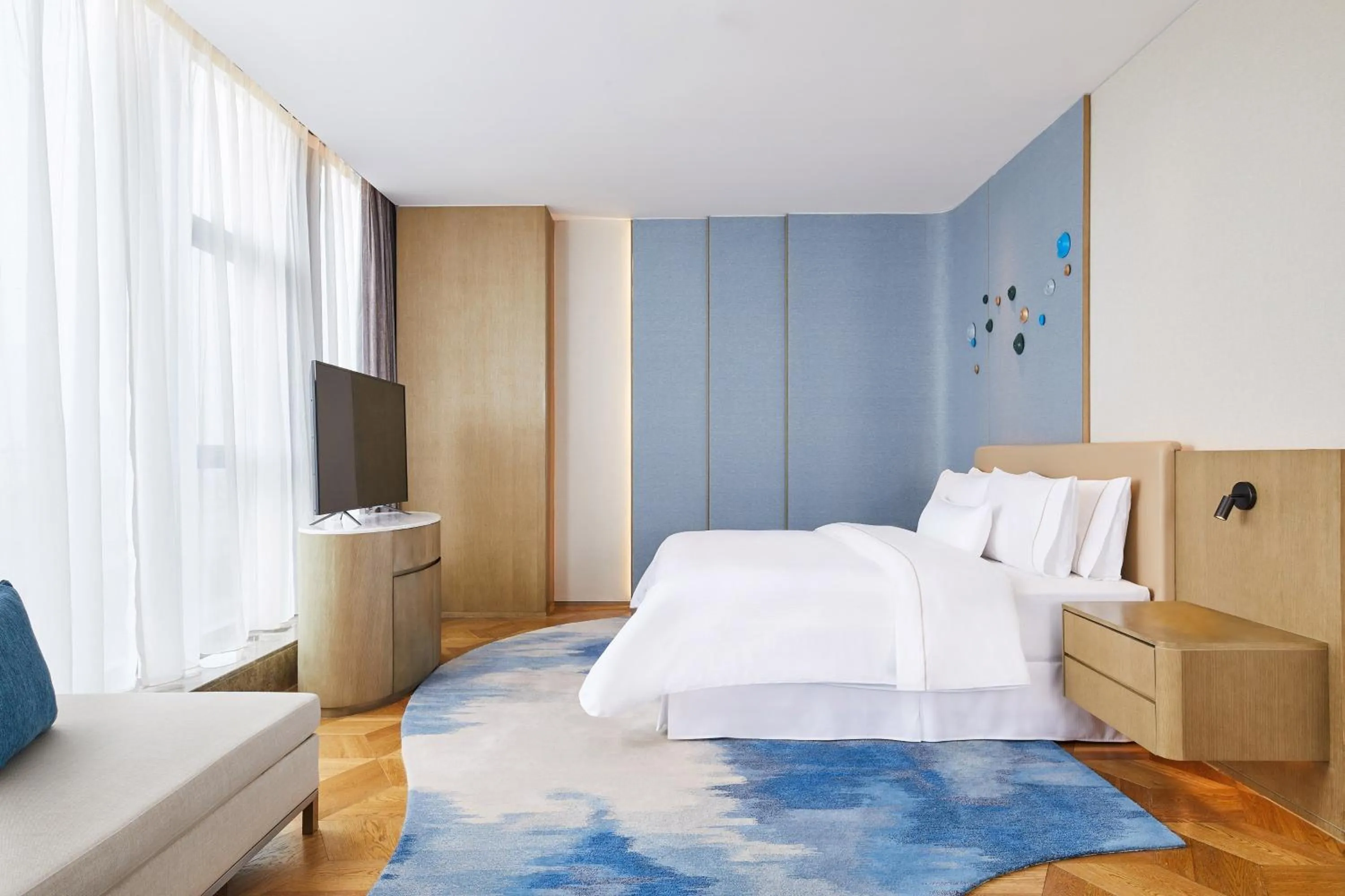 Bedroom, Bed in The Westin Qingdao West Coast