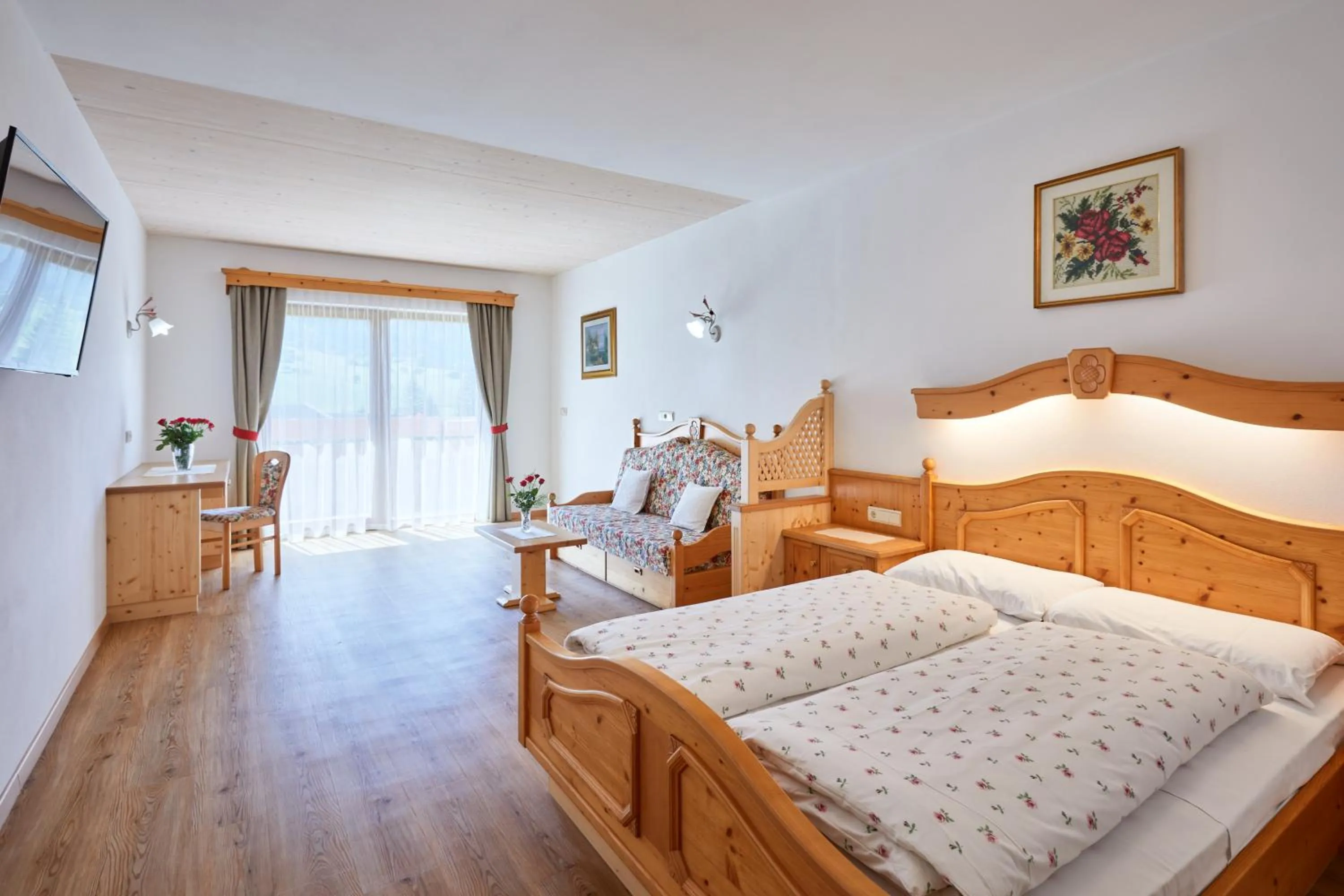 Bed in Alpenhotel Schönwald Superior