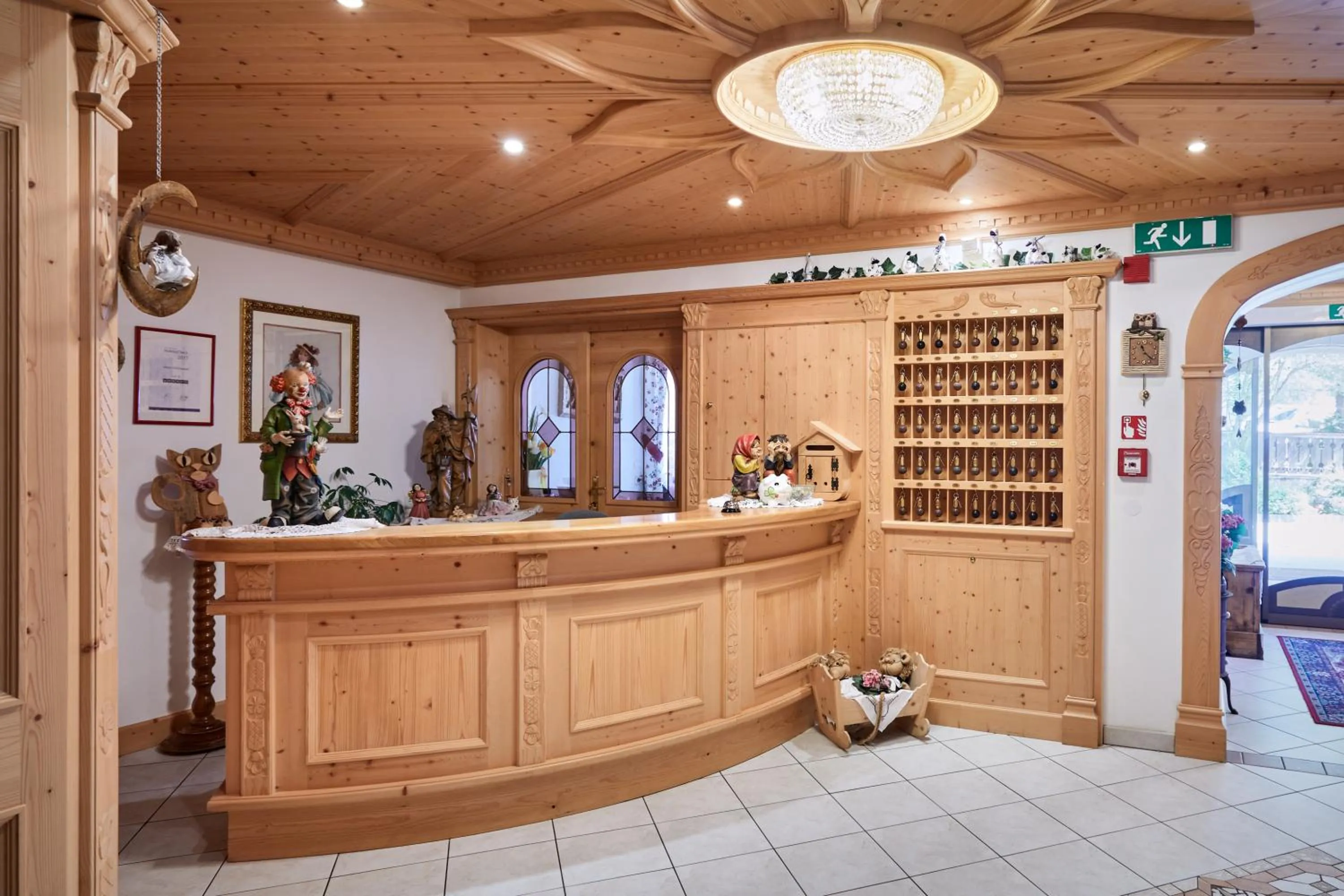 Lobby or reception in Alpenhotel Schönwald Superior