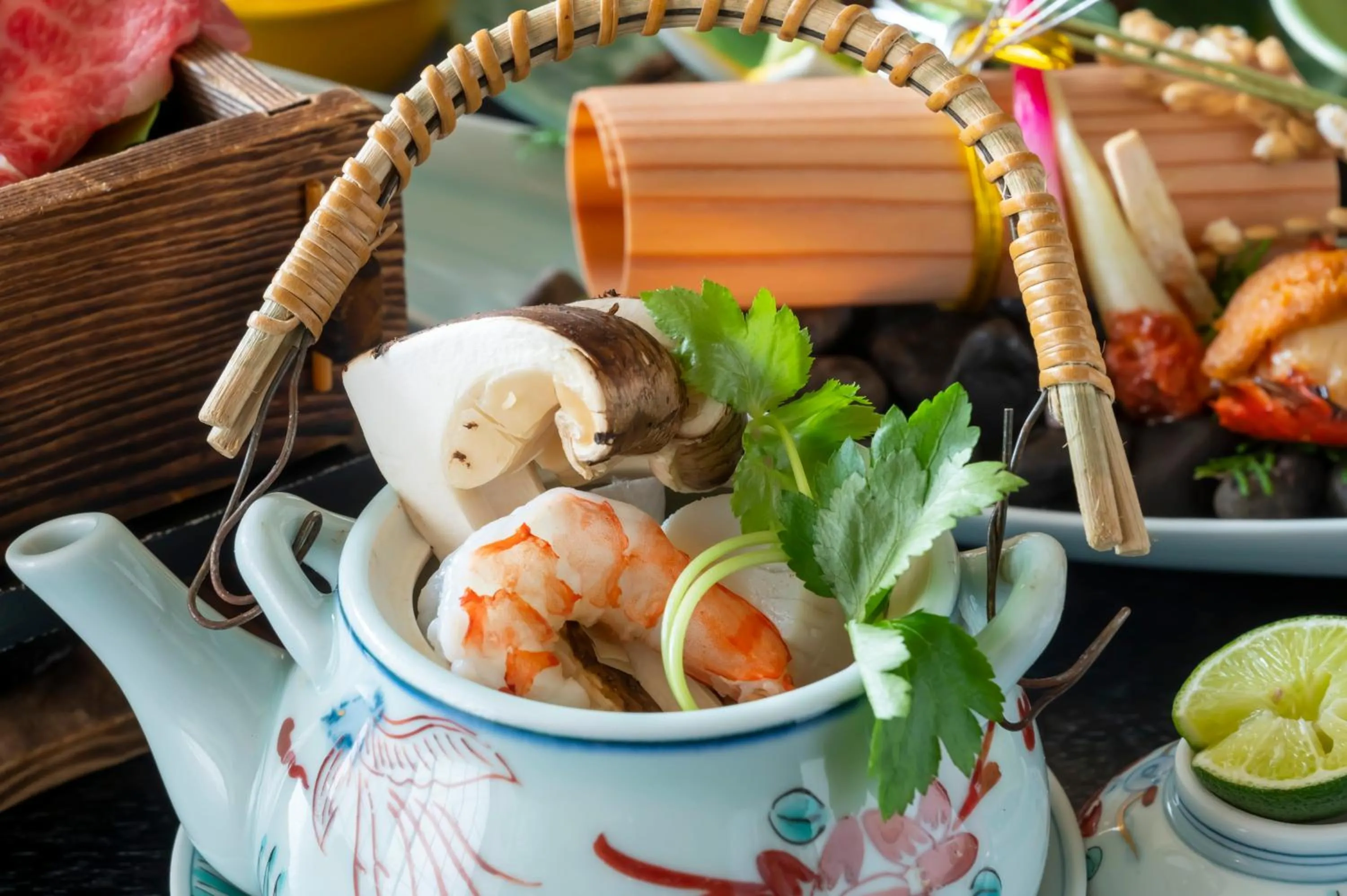 Dinner in Kaike Tsuruya