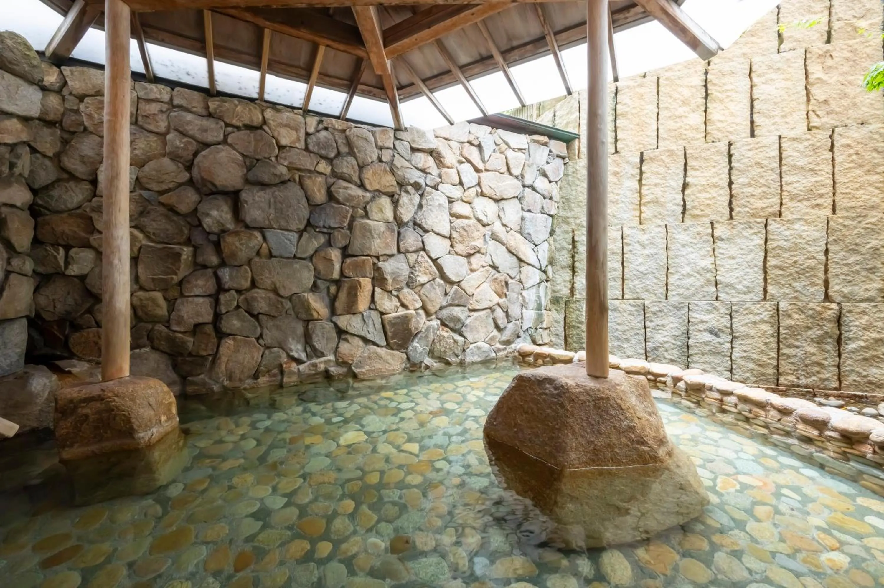 Open Air Bath in Kaike Tsuruya