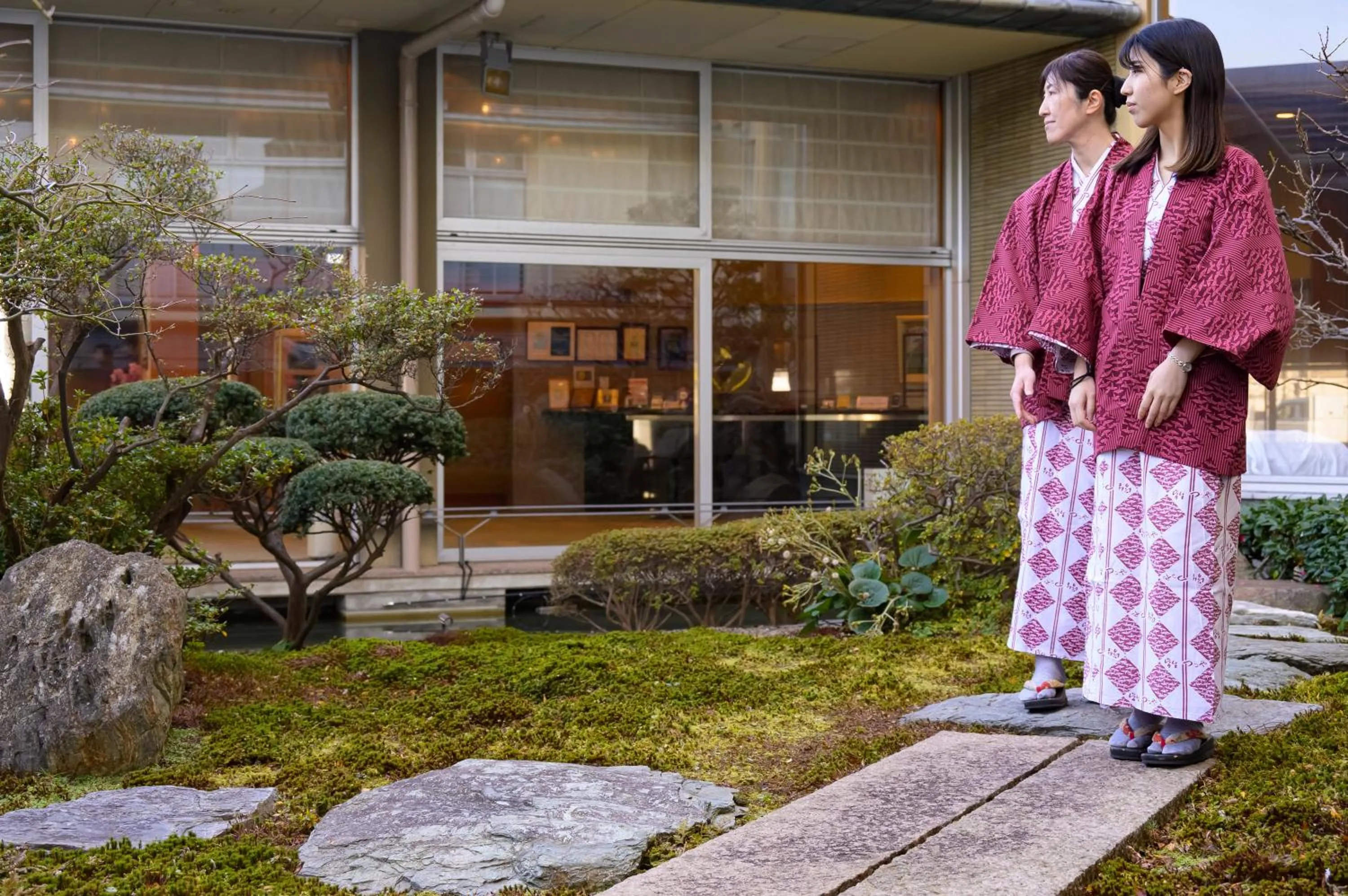 Garden view in Kaike Tsuruya