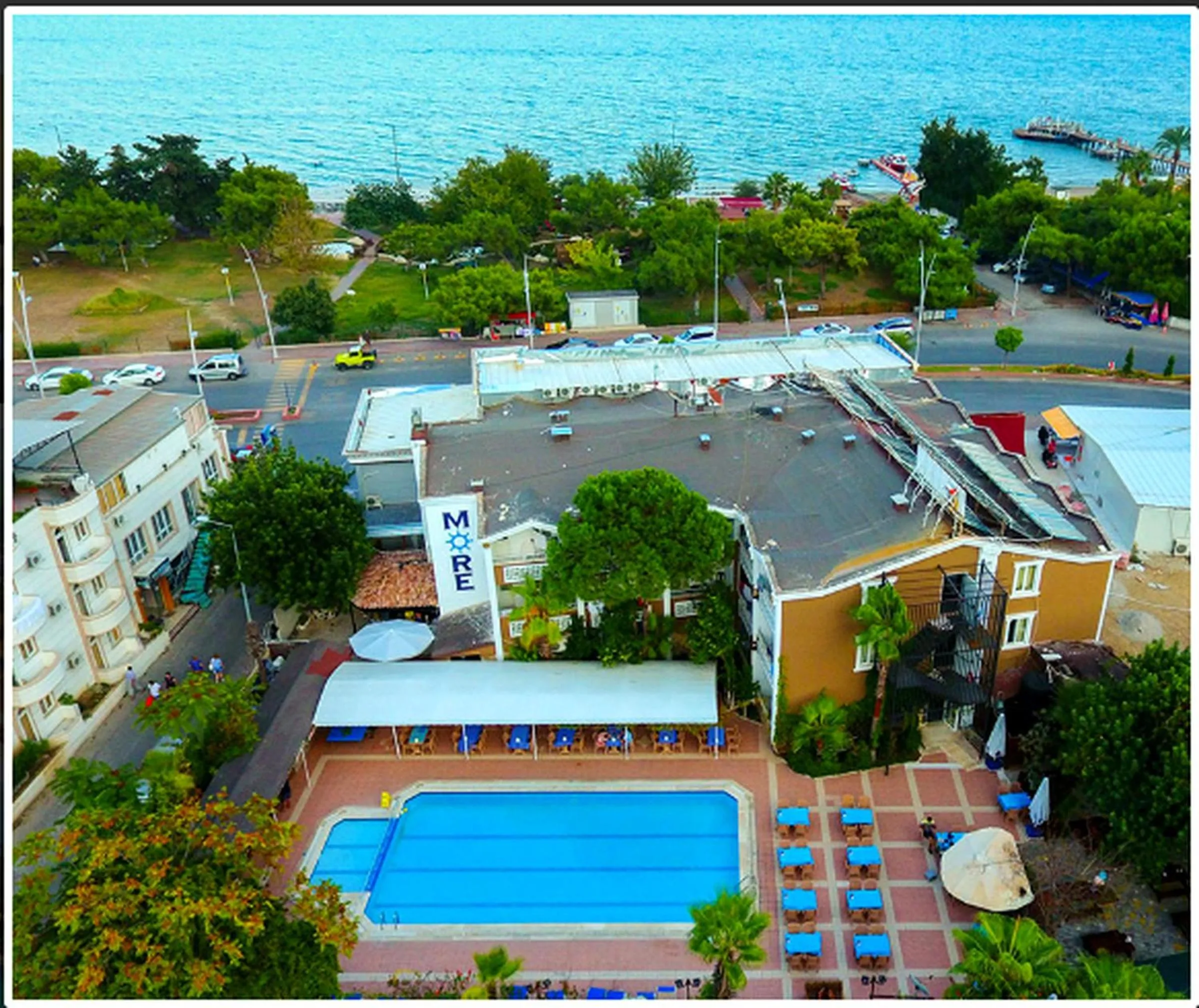 Bird's eye view in More Hotel
