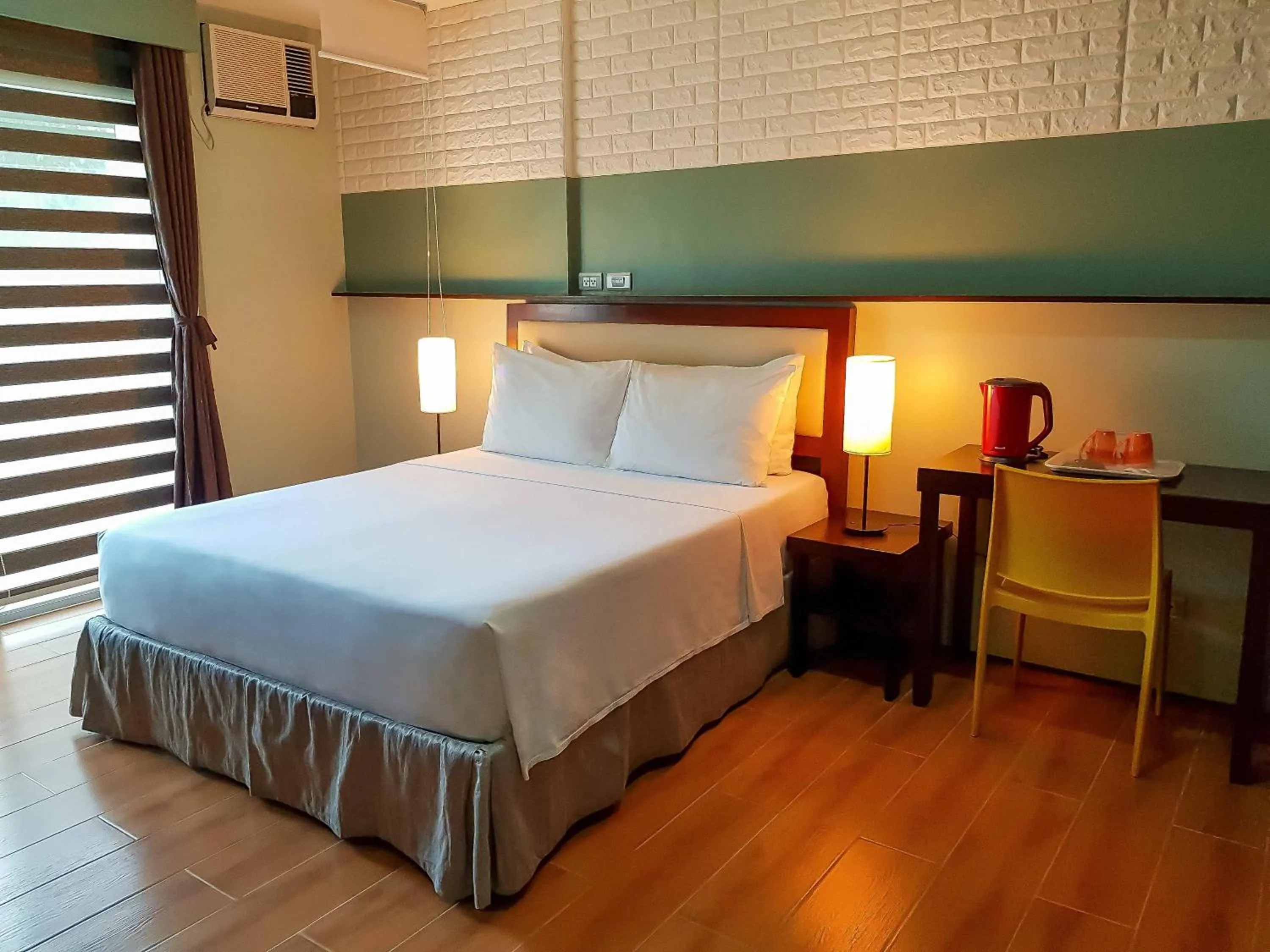 Bed in Sea Cocoon Hotel