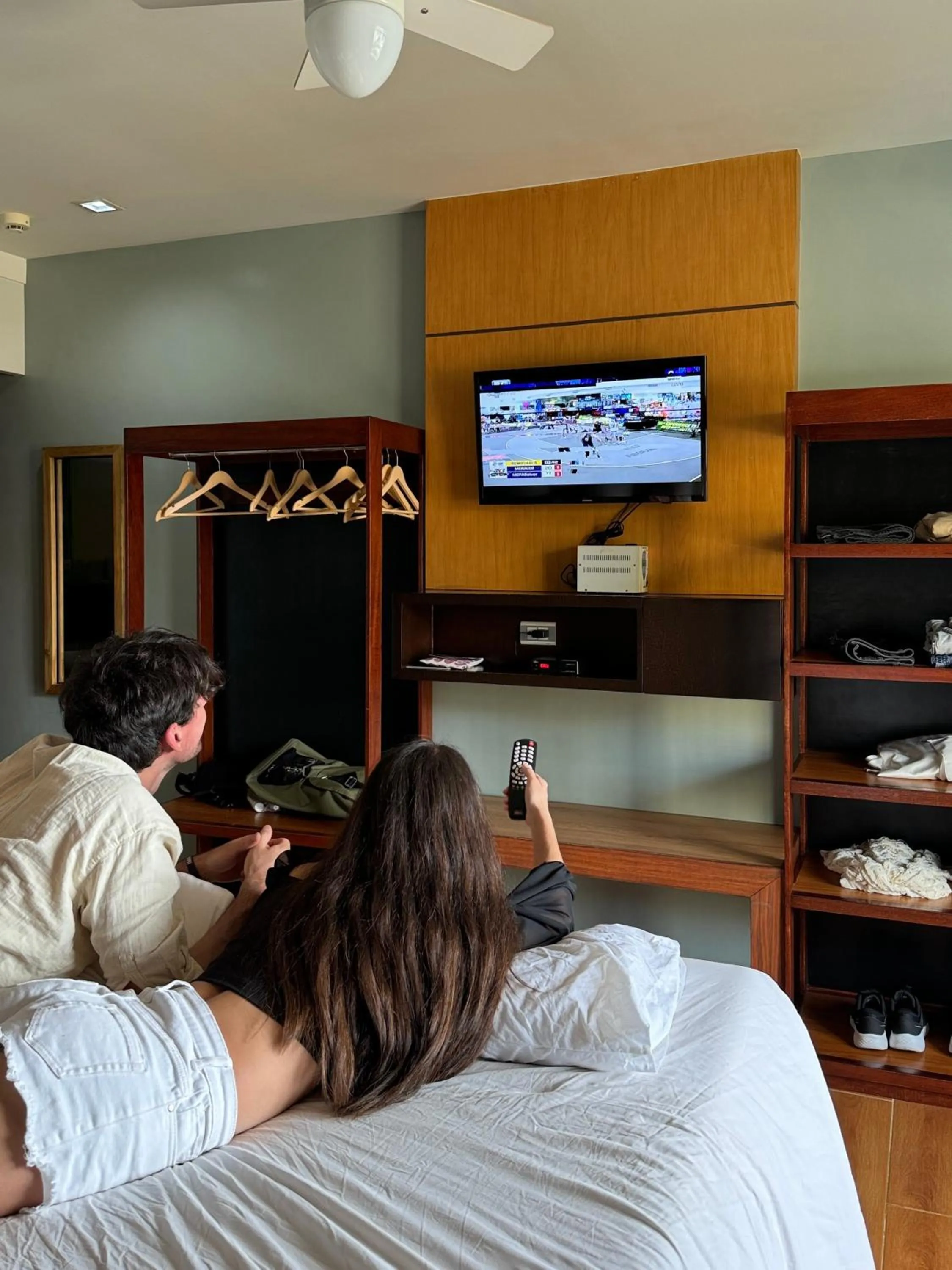 Bed in Sea Cocoon Hotel