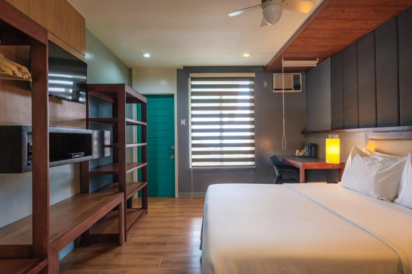 Bed in Sea Cocoon Hotel