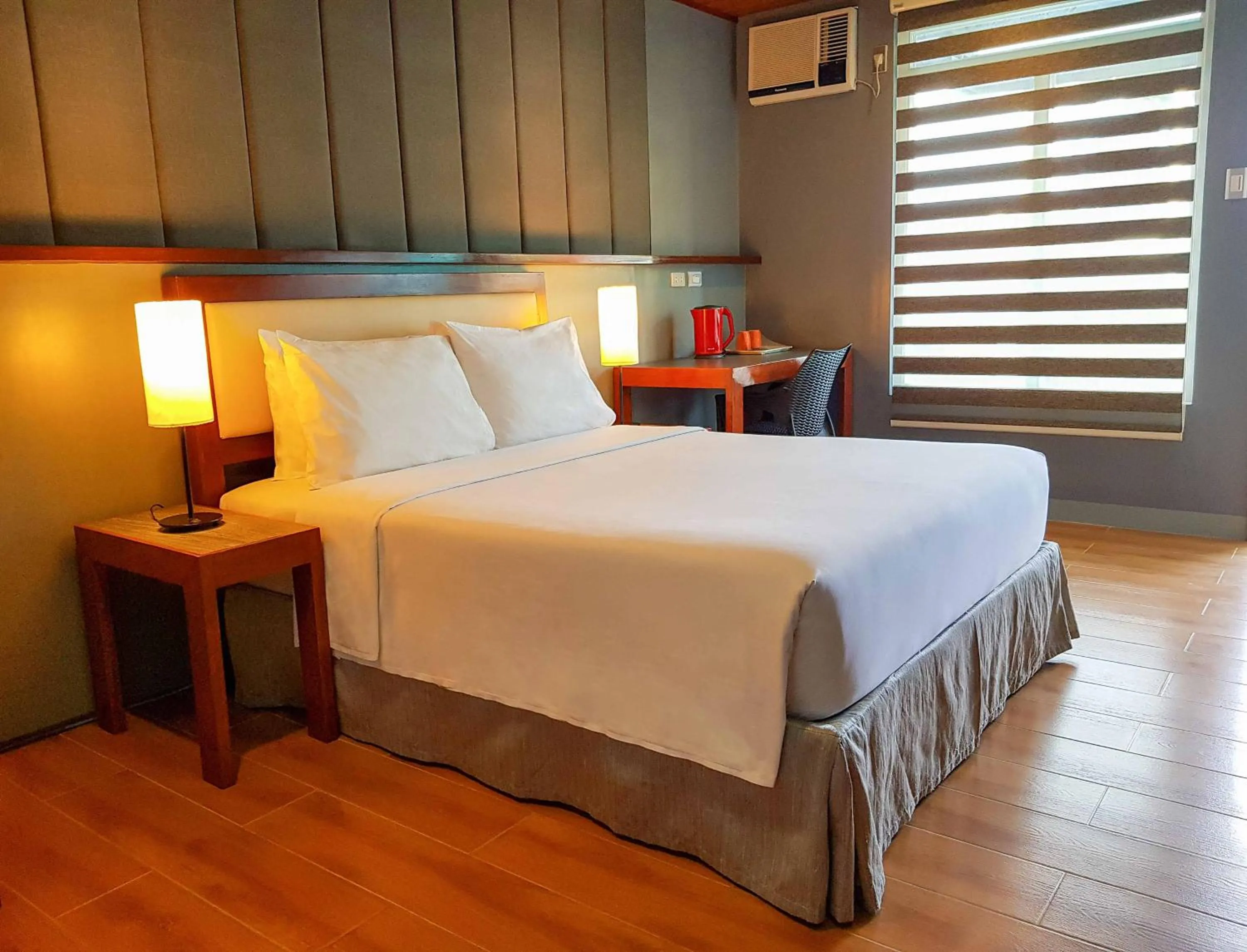 Bed in Sea Cocoon Hotel