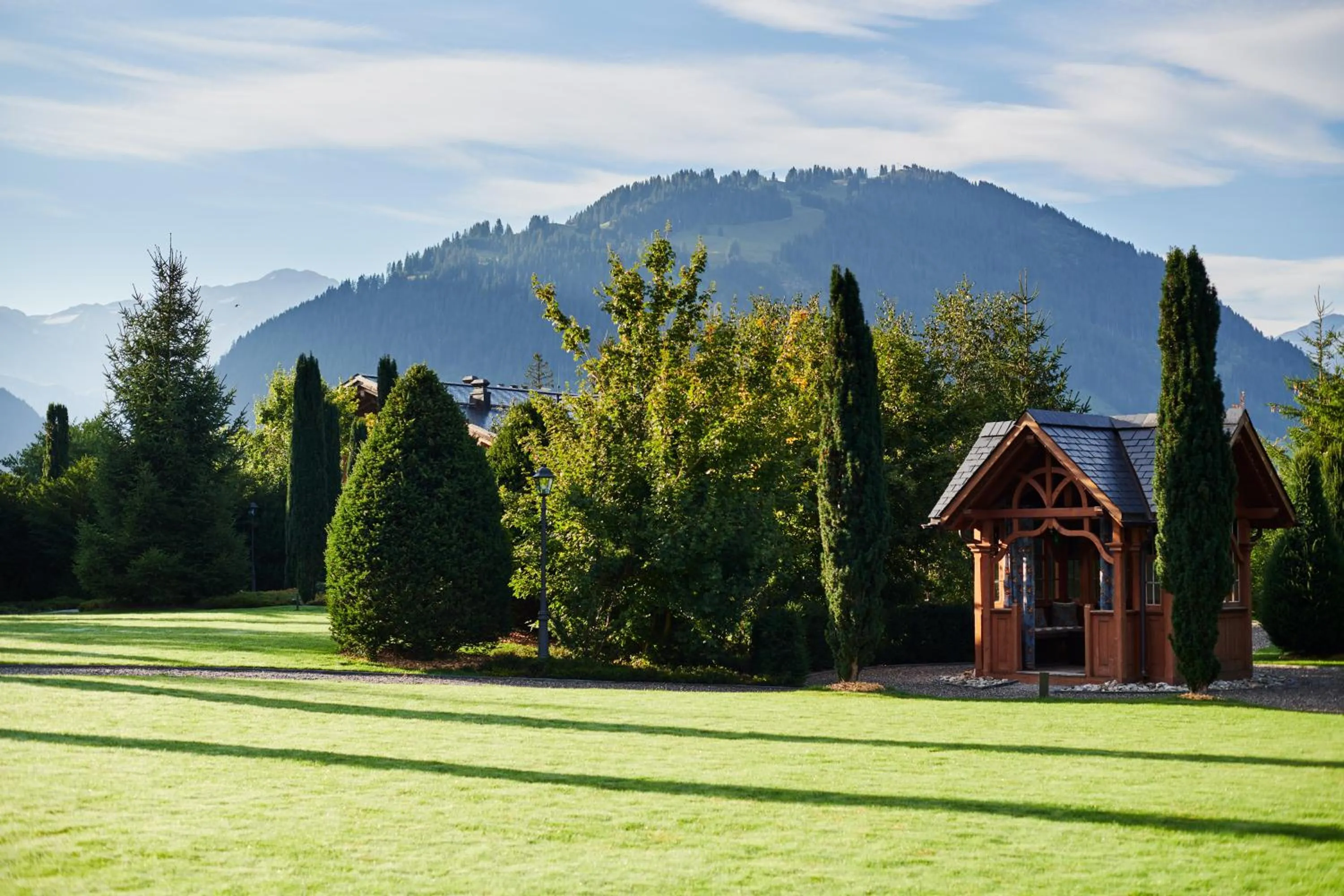 Natural landscape in The Alpina Gstaad