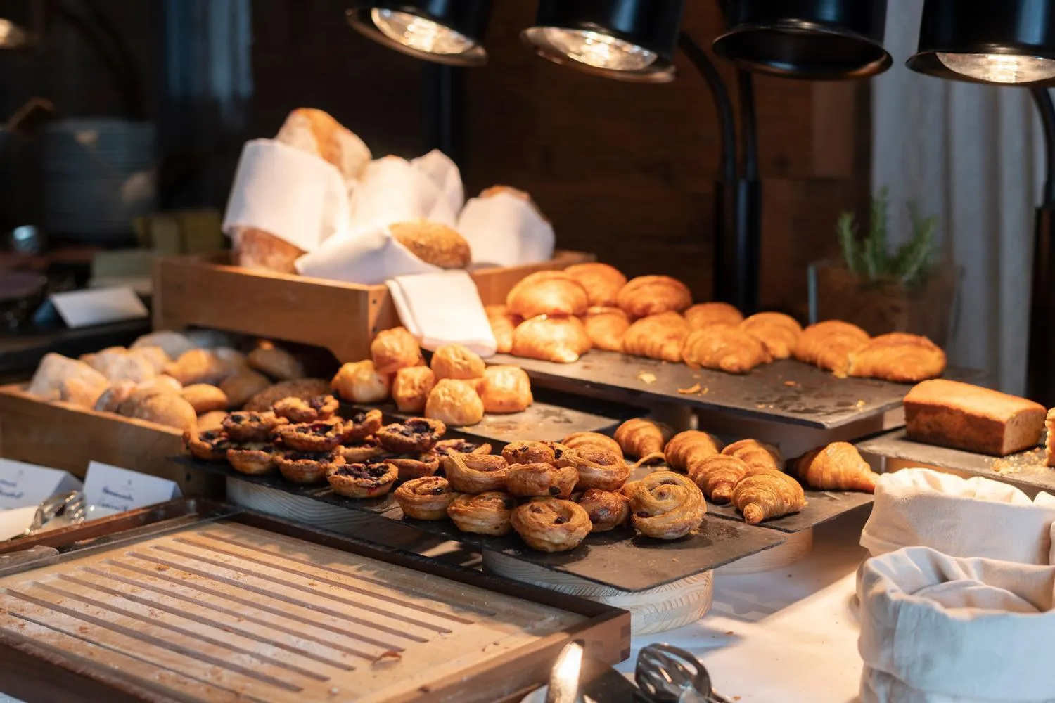 Buffet breakfast in The Alpina Gstaad