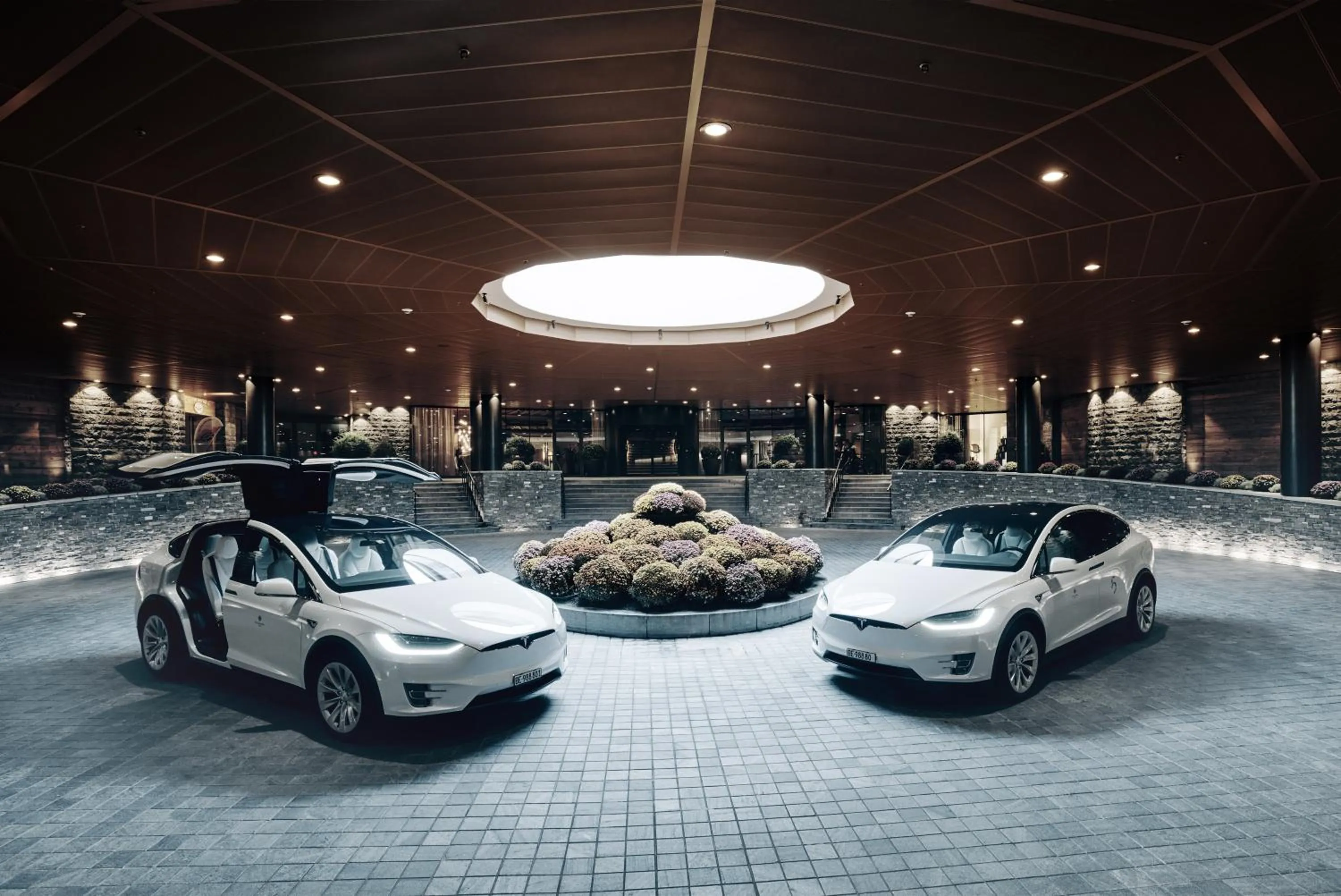 Facade/entrance in The Alpina Gstaad