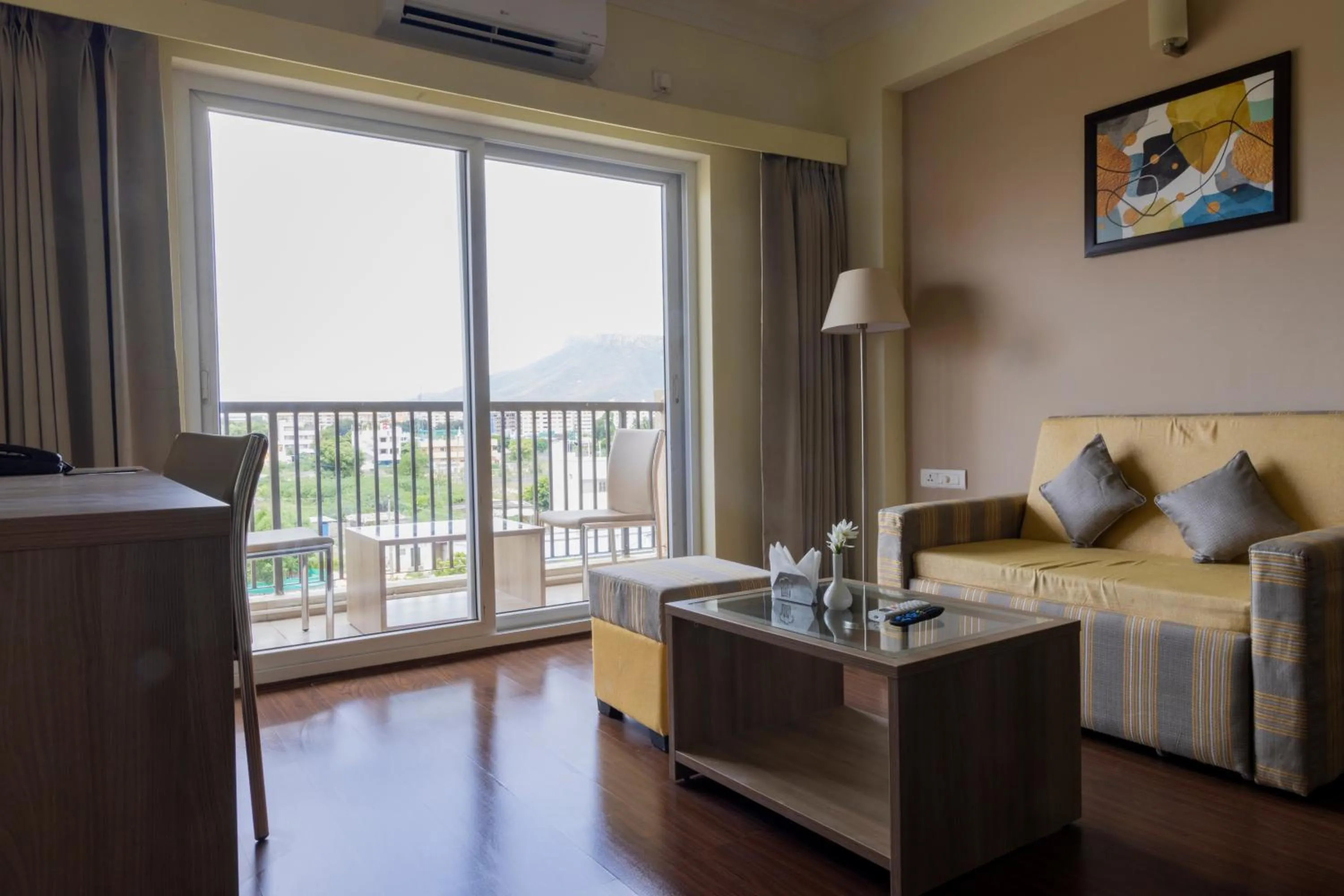 Living room in Starlit Suites Tirupati