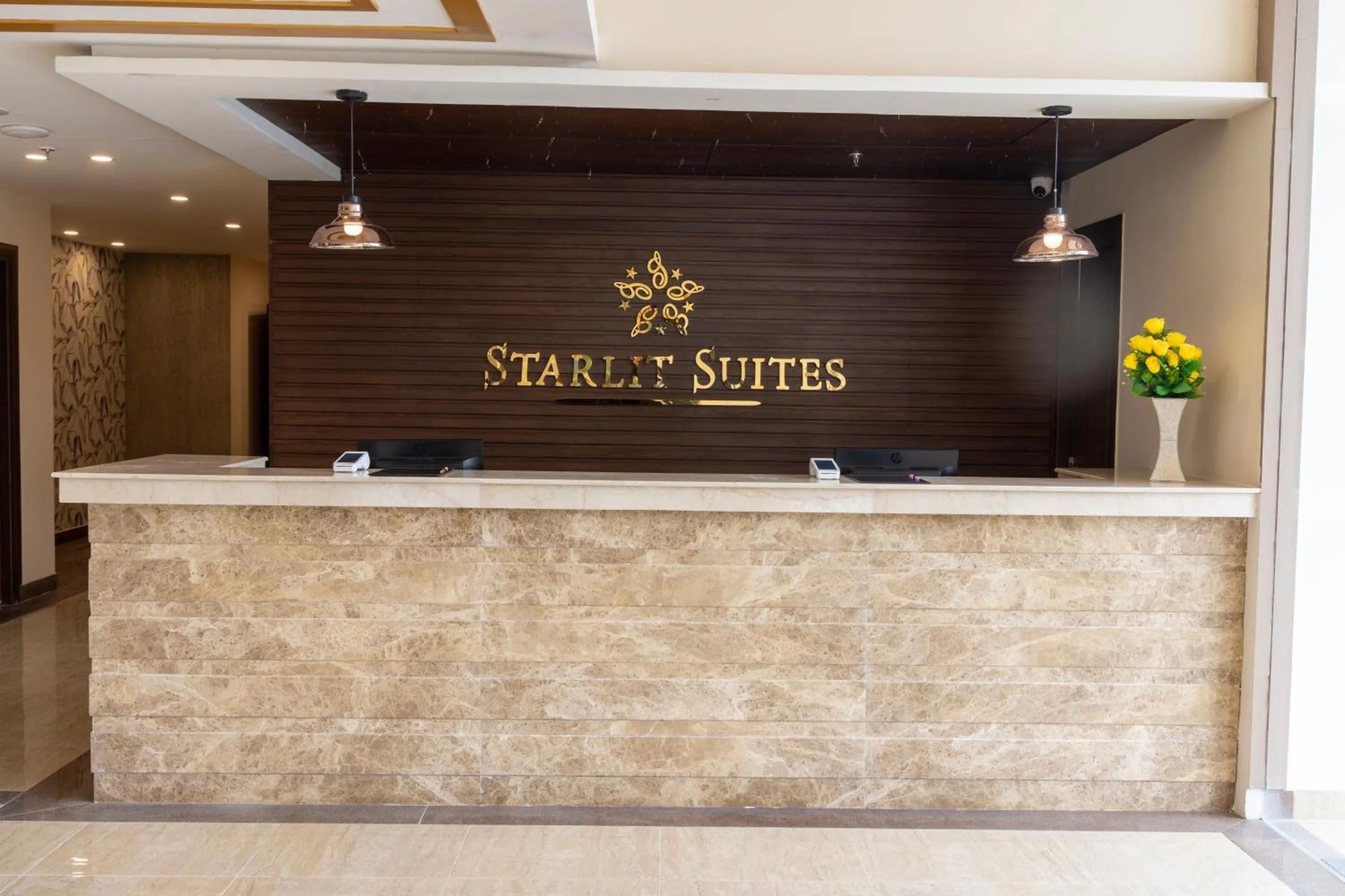 Lobby or reception in Starlit Suites Tirupati
