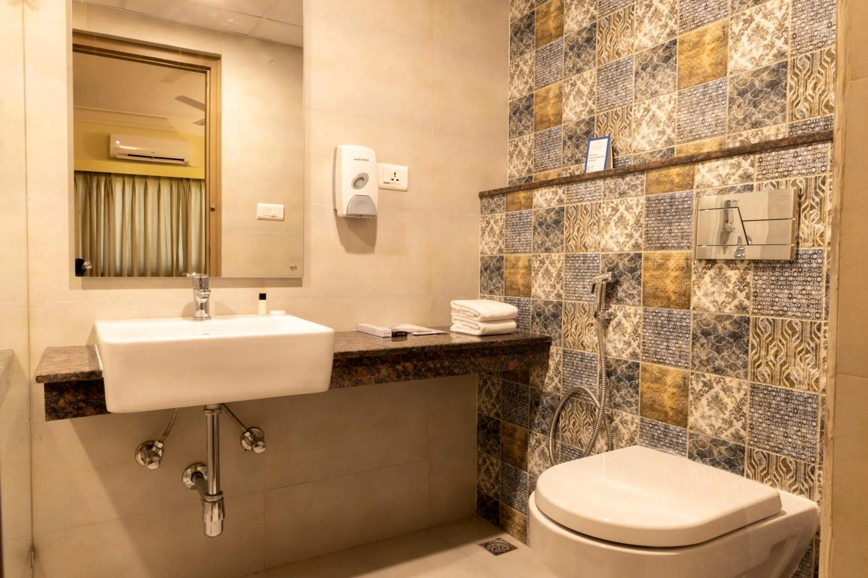 Bathroom in Starlit Suites Tirupati