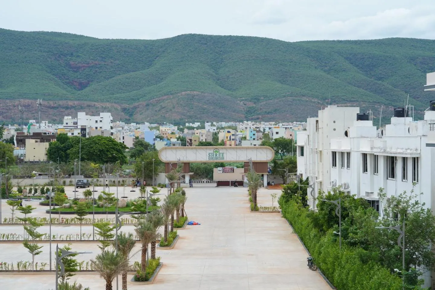 Mountain view in Starlit Suites Tirupati