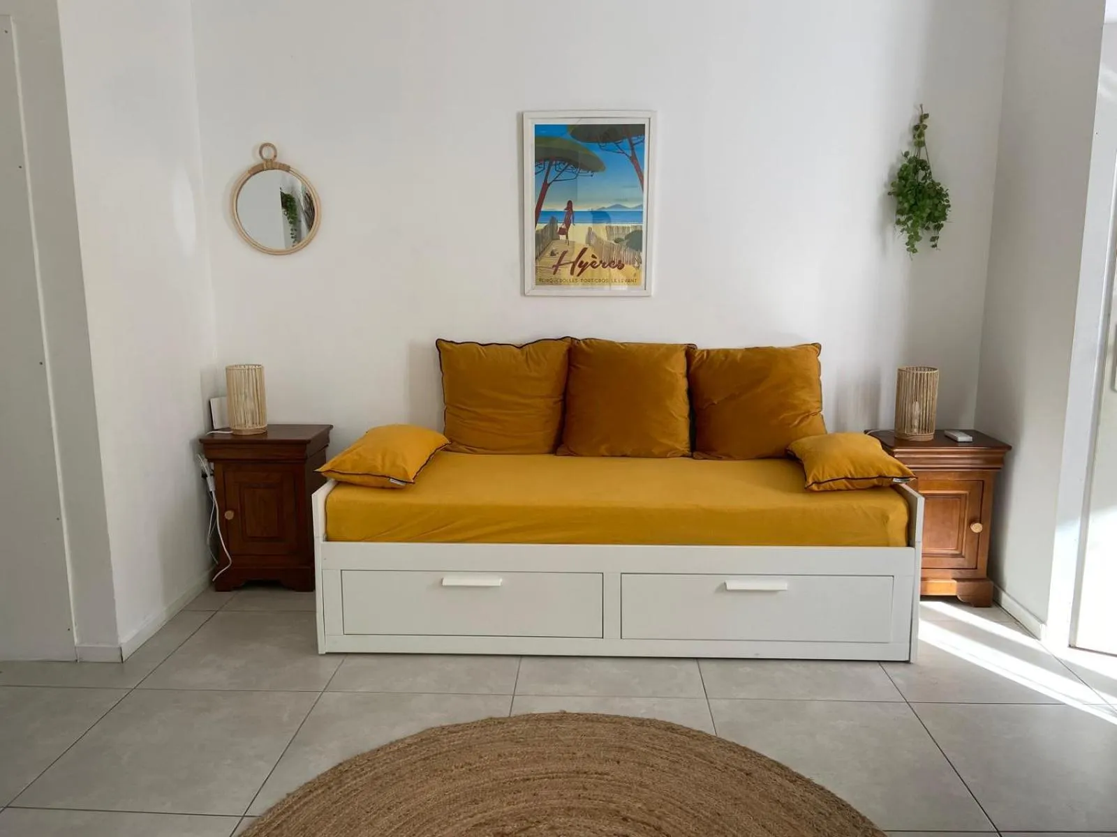 Seating area in Stella Maris