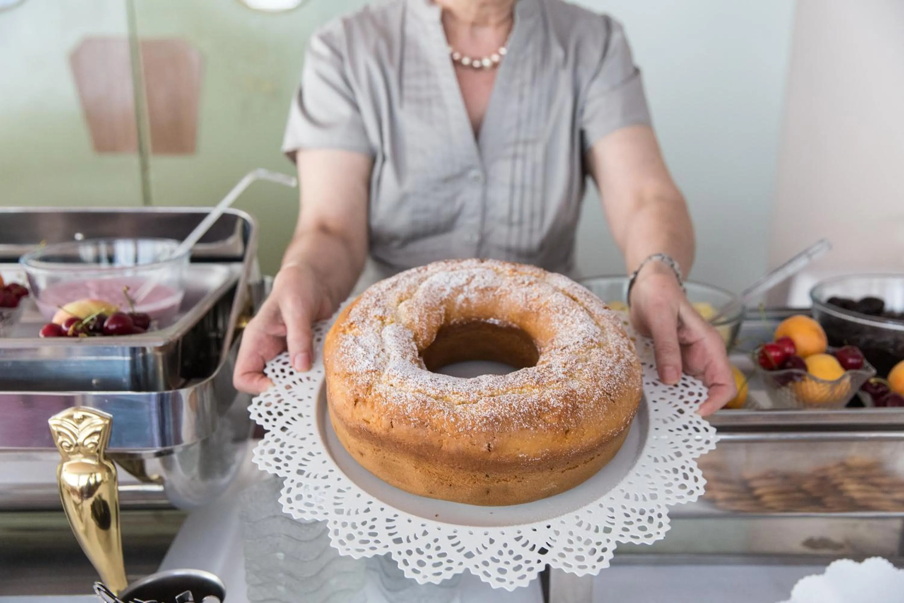 Buffet breakfast in Hotel Gloria