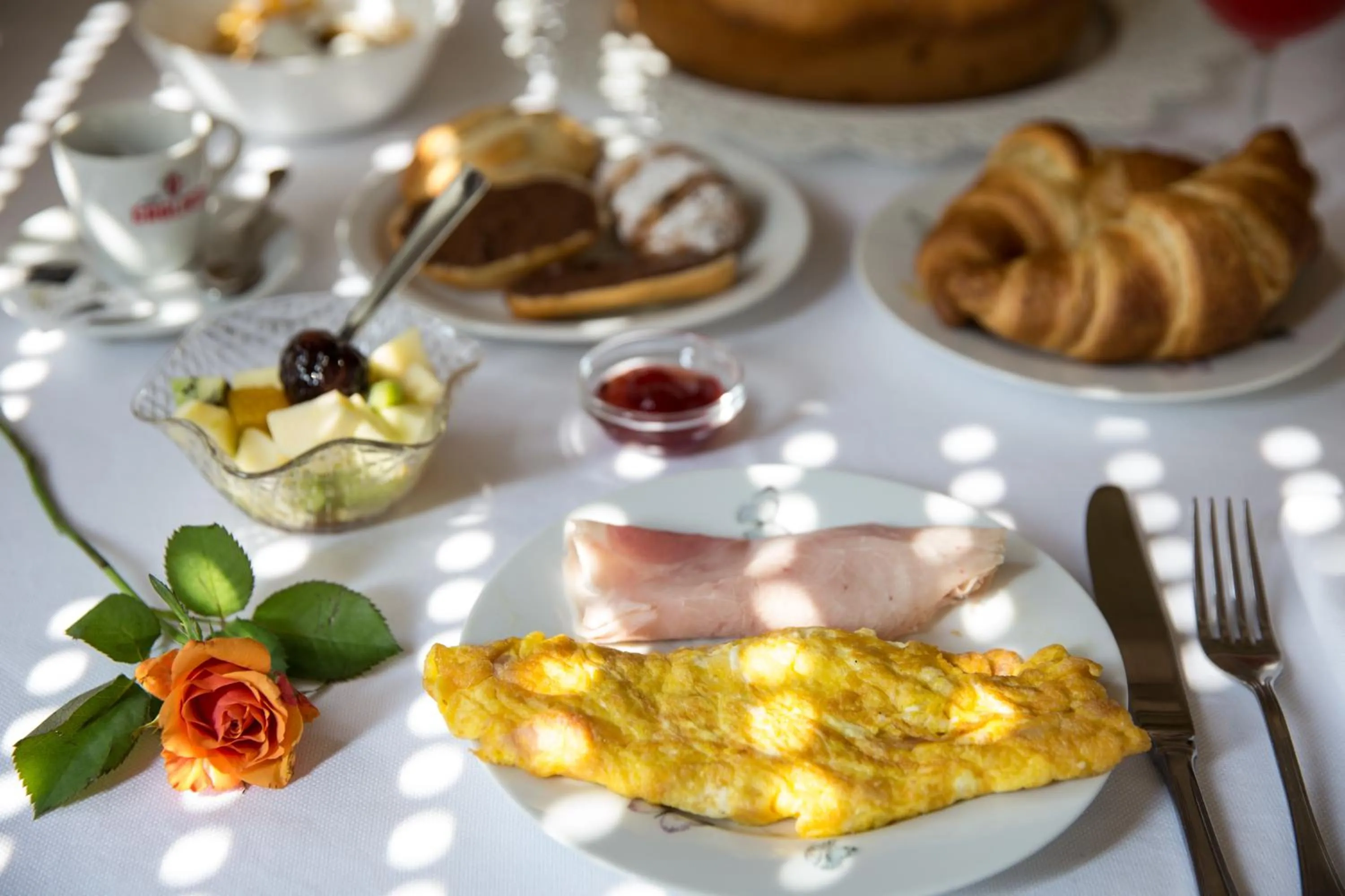 Buffet breakfast in Hotel Gloria