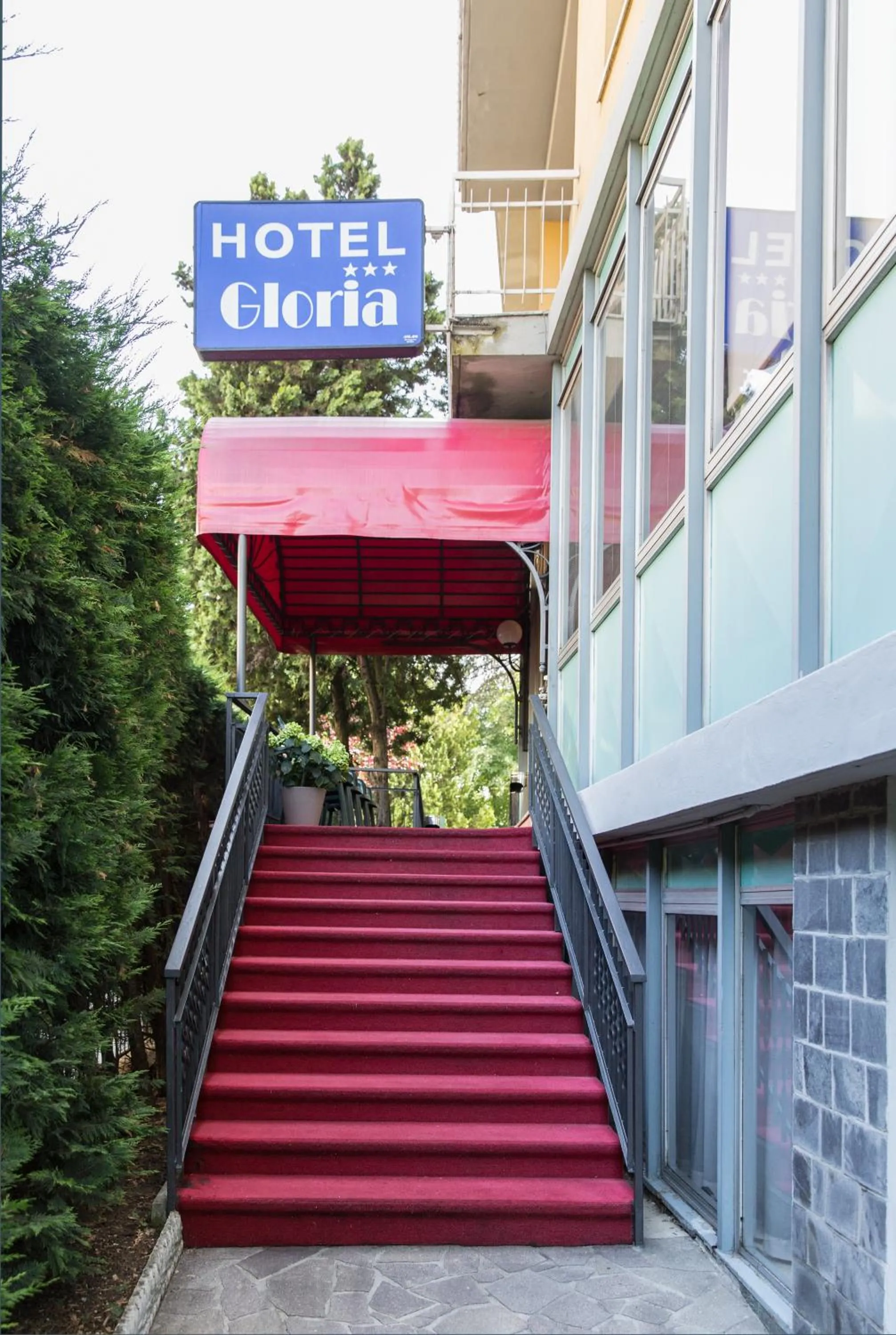 Patio in Hotel Gloria