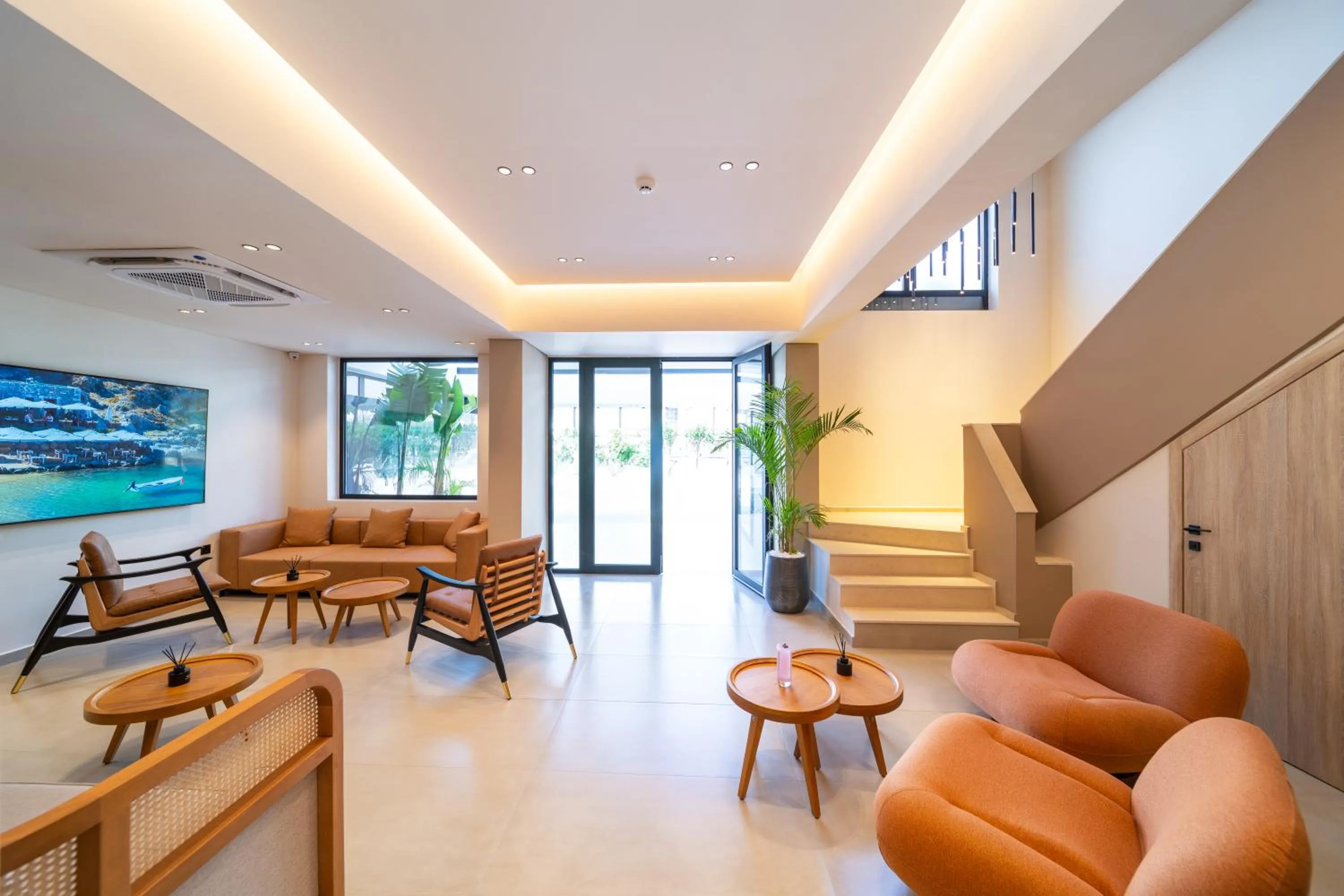 Lobby or reception in Hippocampus Boutique Hotel