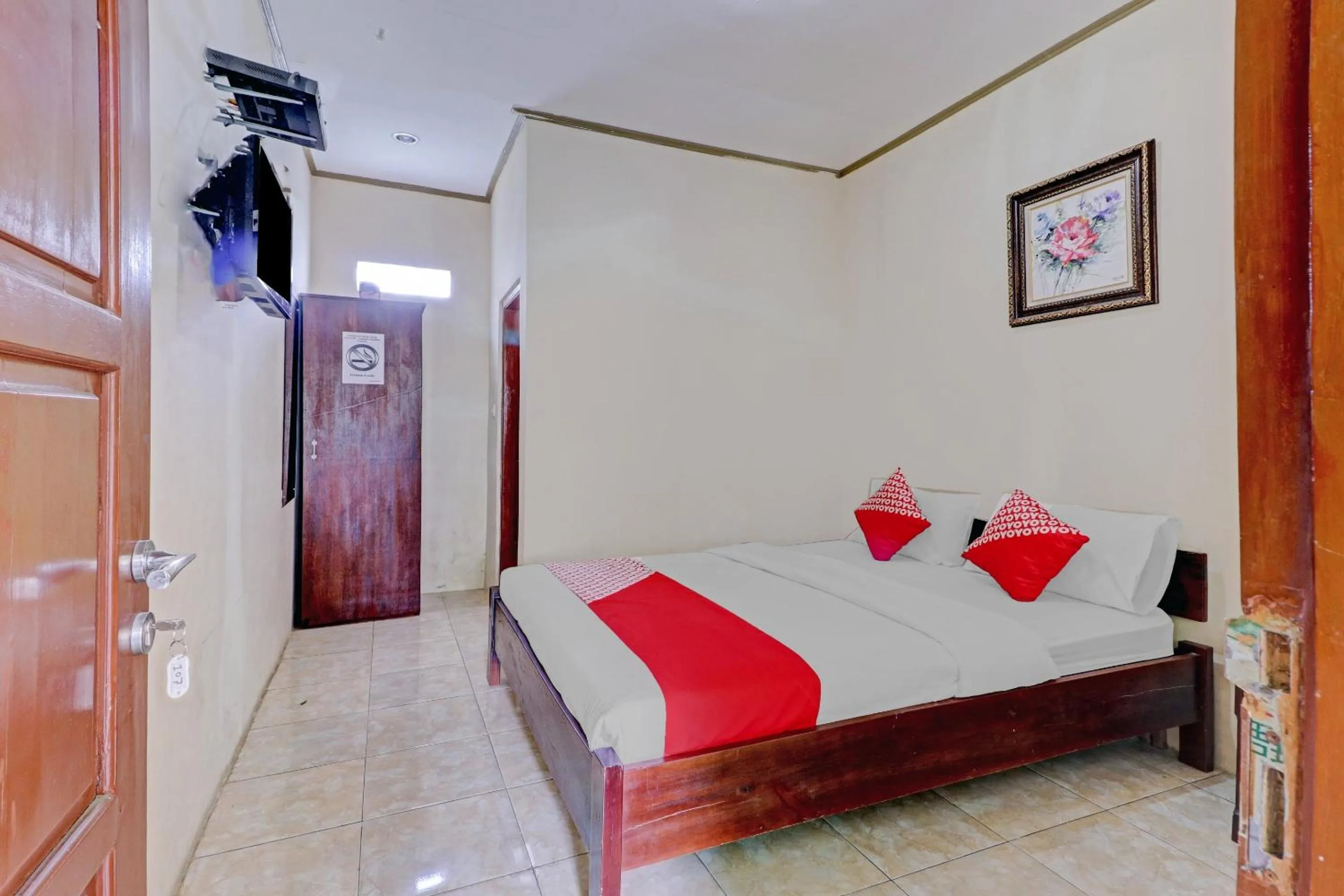 Bedroom in Collection O 90461 Graha Atmadja Syariah Guest House