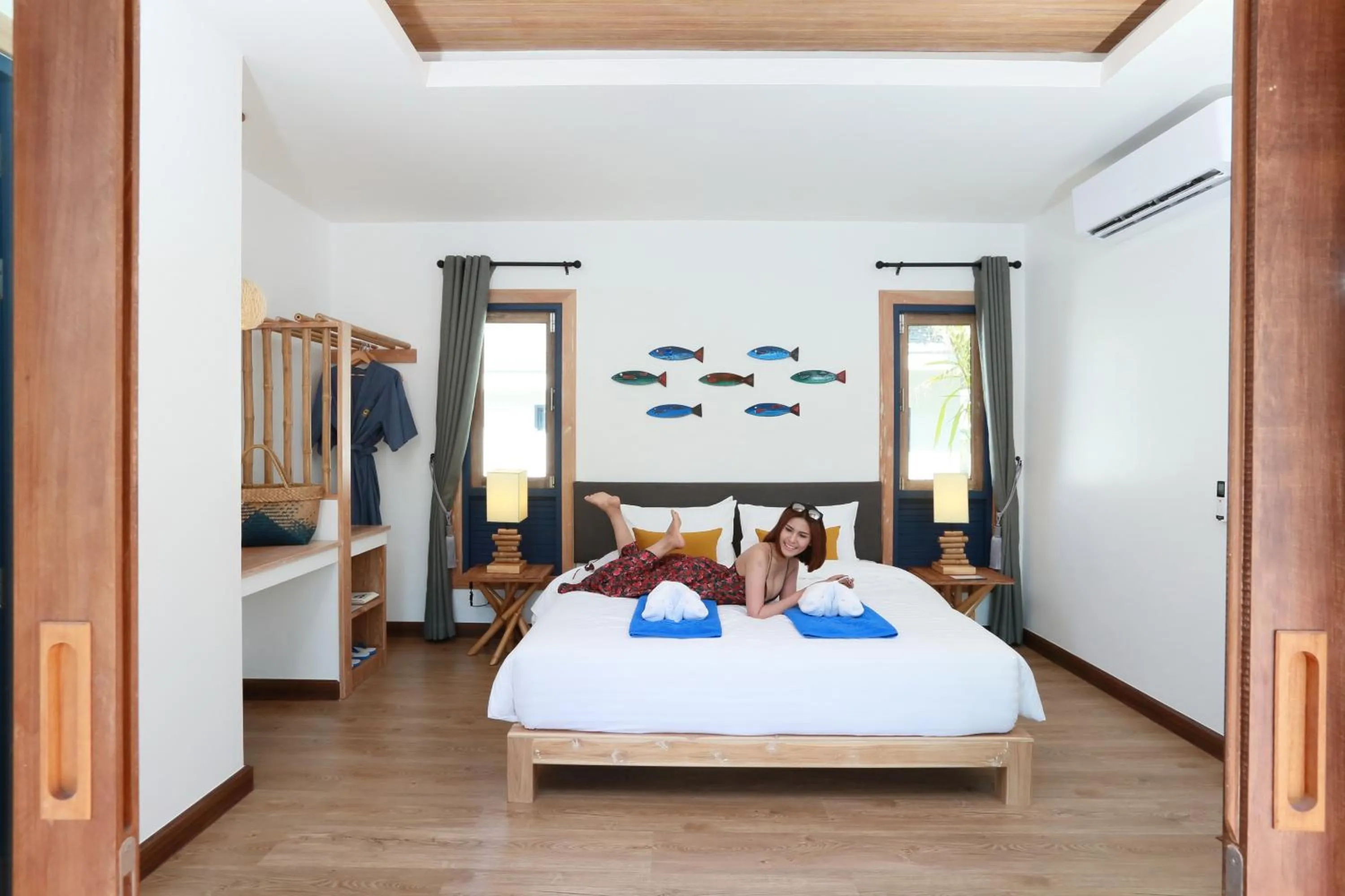 Bed in Lanta Casa Blanca