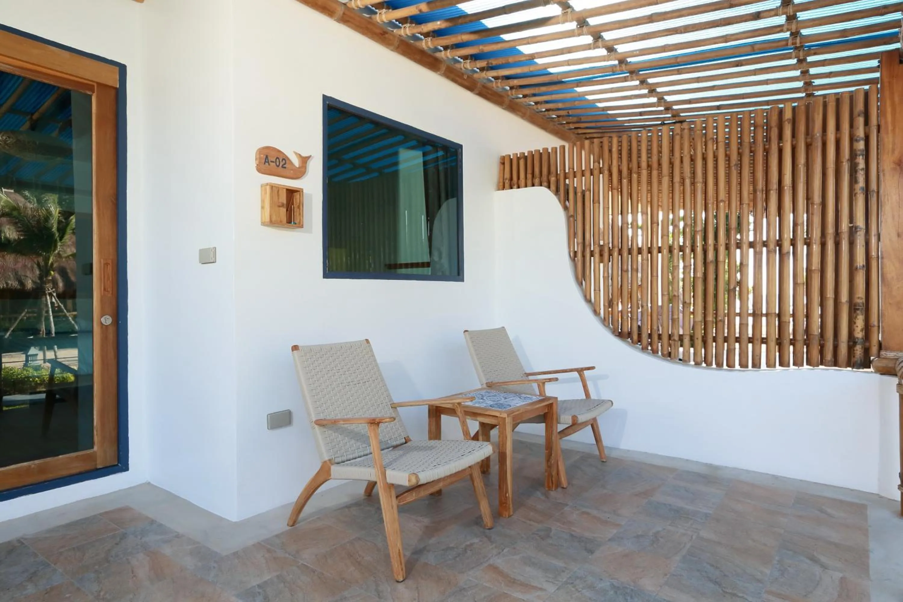 Patio in Lanta Casa Blanca