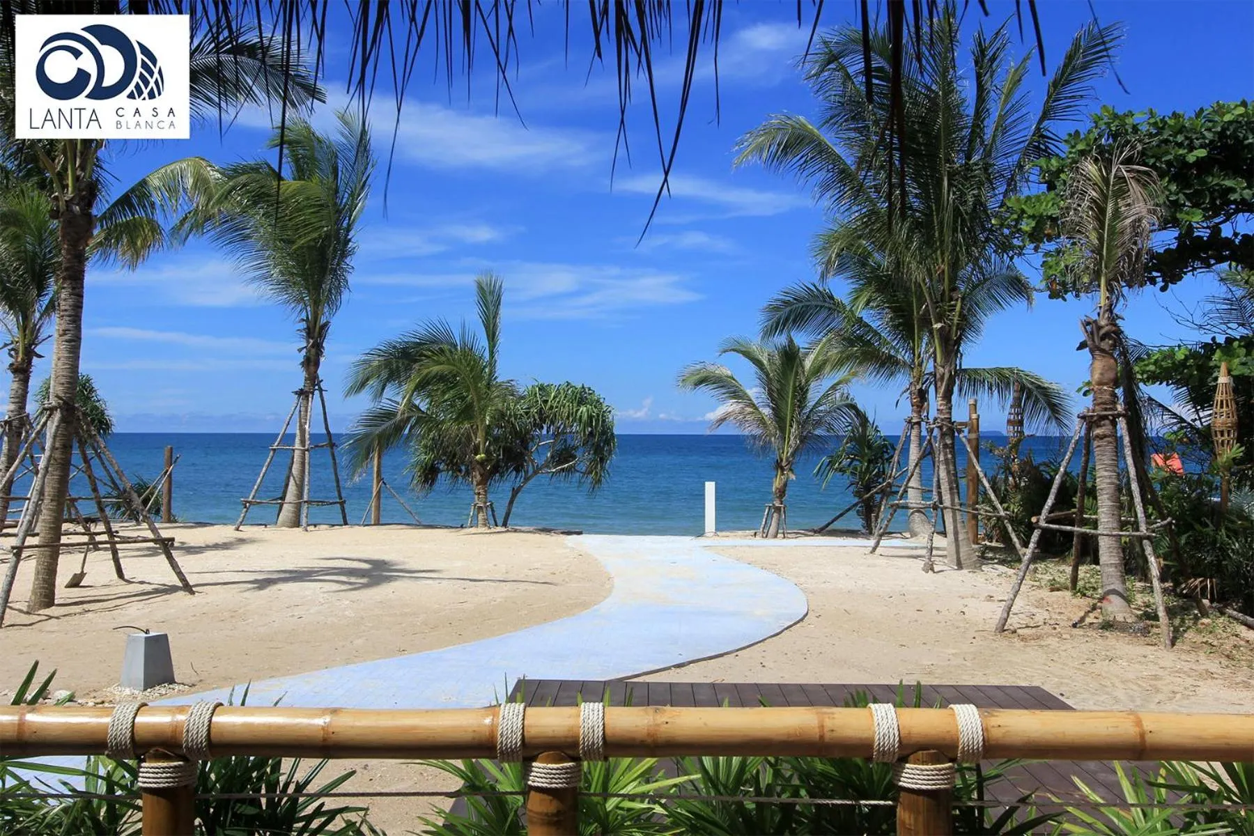 Beach in Lanta Casa Blanca